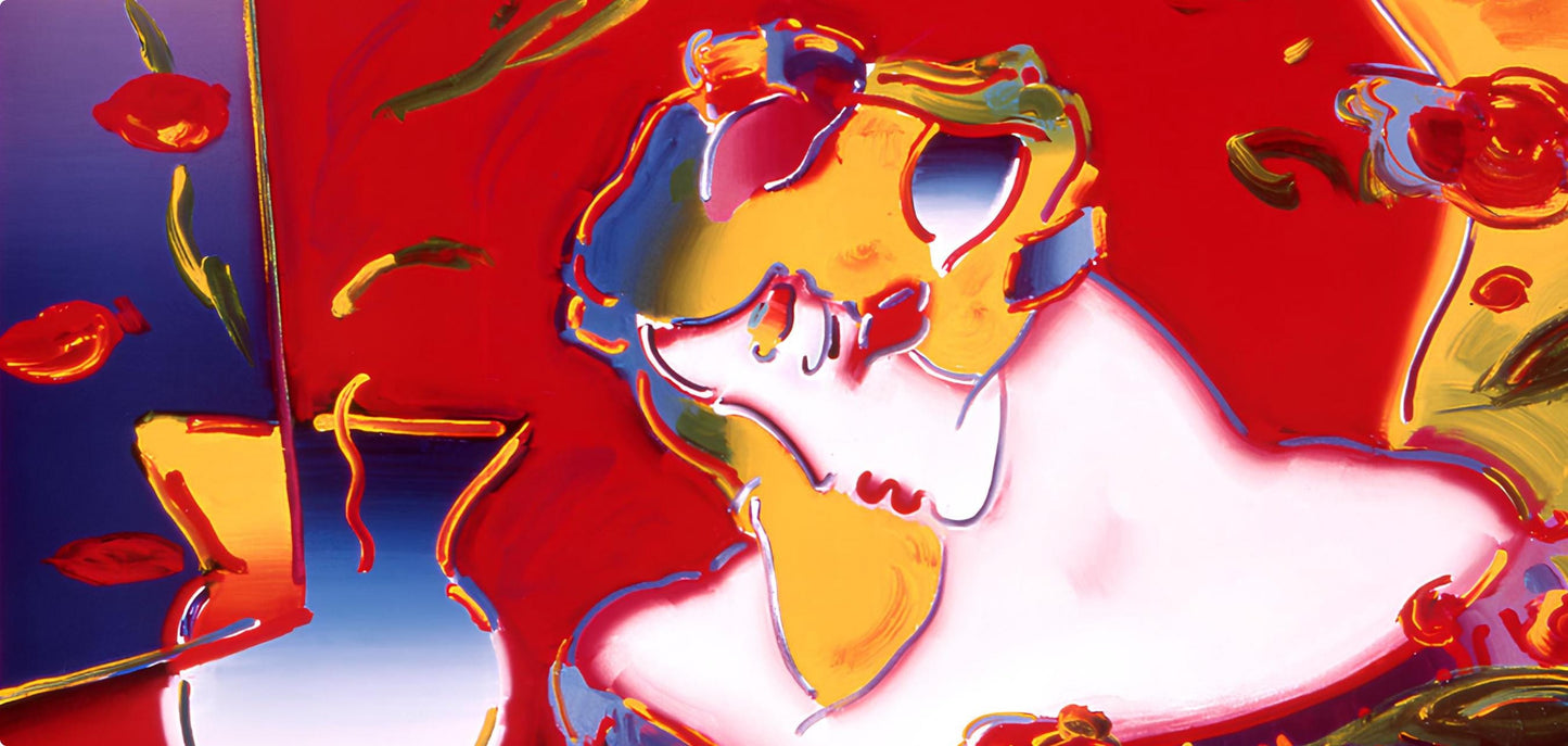 Peter Max, Day Dream: Romance Series, 2000, Hand Signed, Official Edition Offset Lithograph