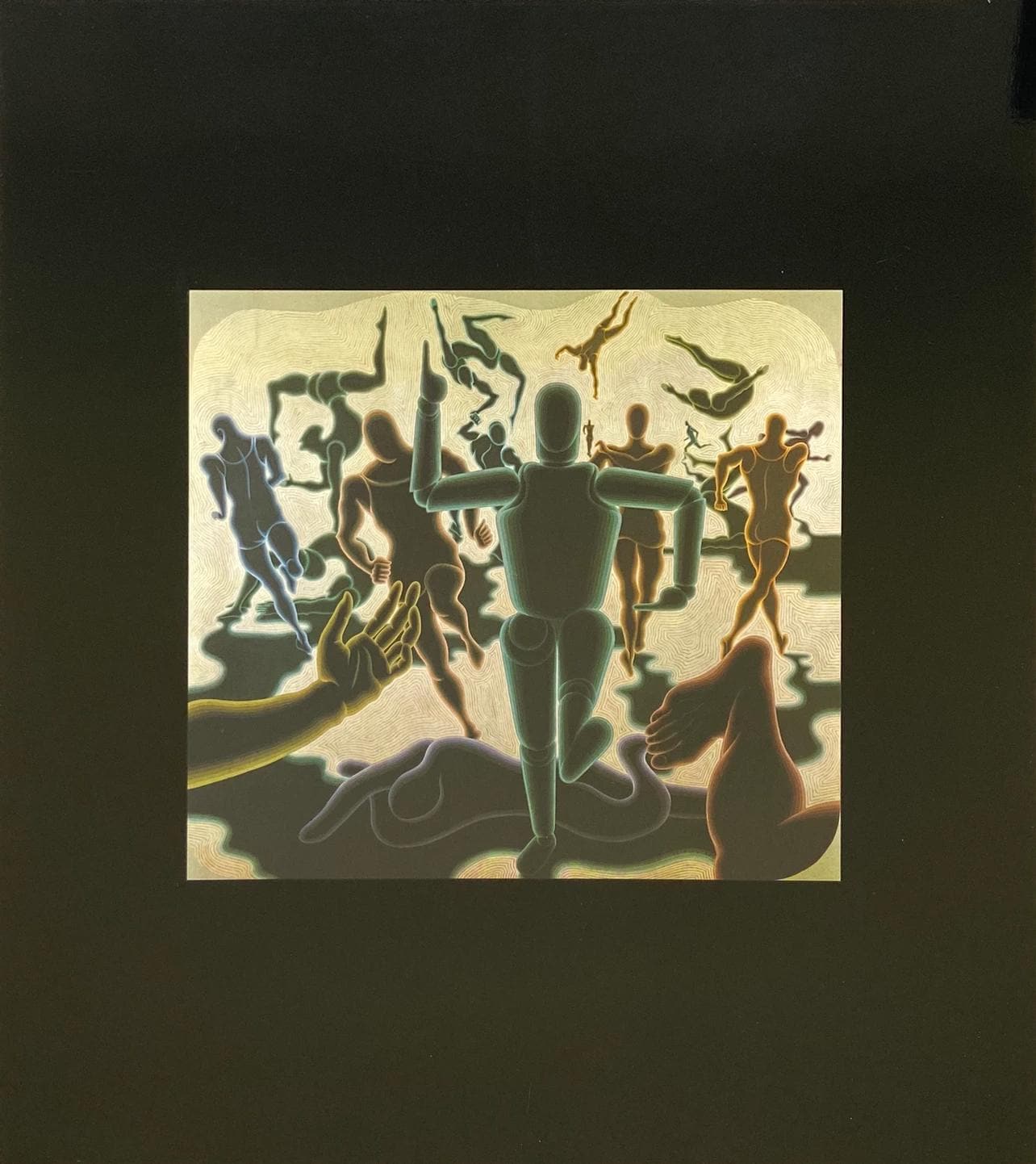 Victor Vasarely, Composition, Graphismes I, Hliogravure