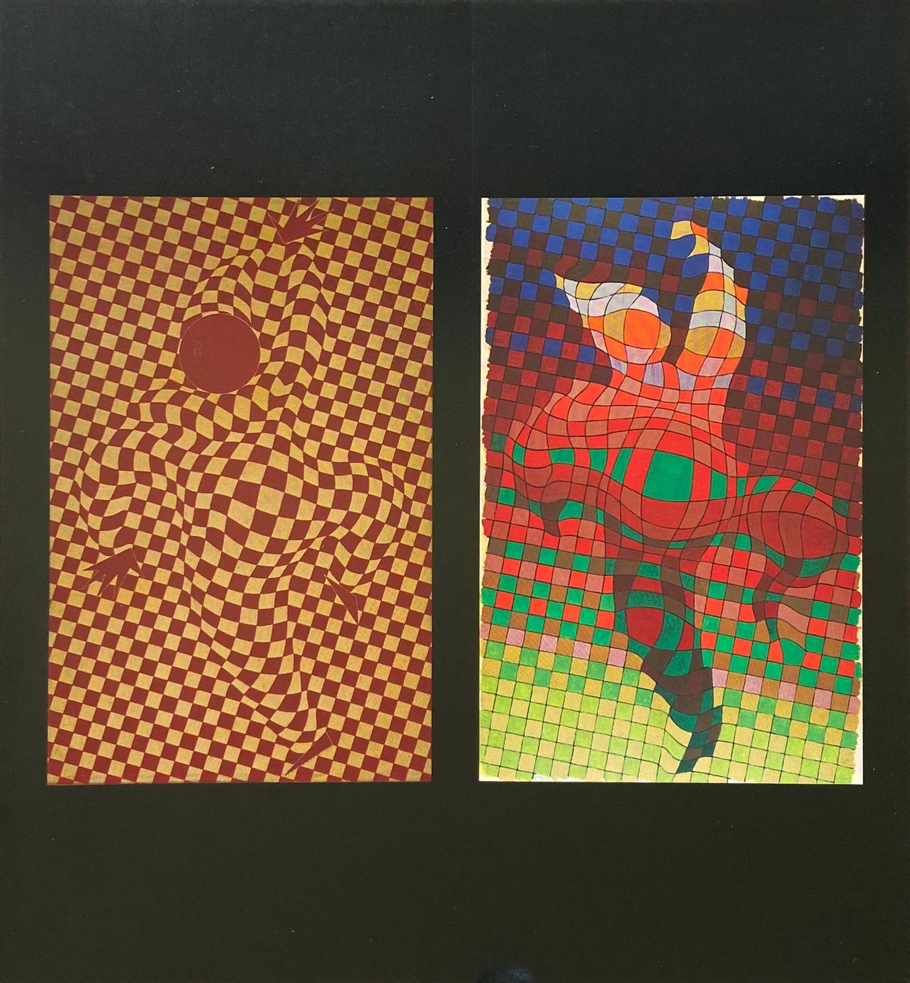 Victor Vasarely, Composition, Graphismes Ii, Hliogravure