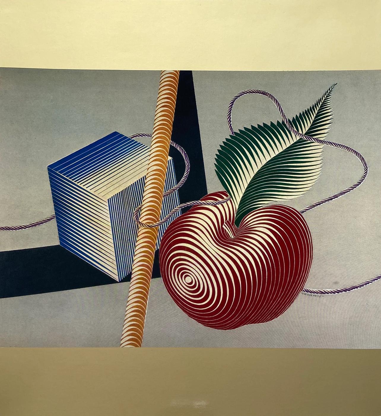 Victor Vasarely, Composition, Graphismes Iii, Hliogravure