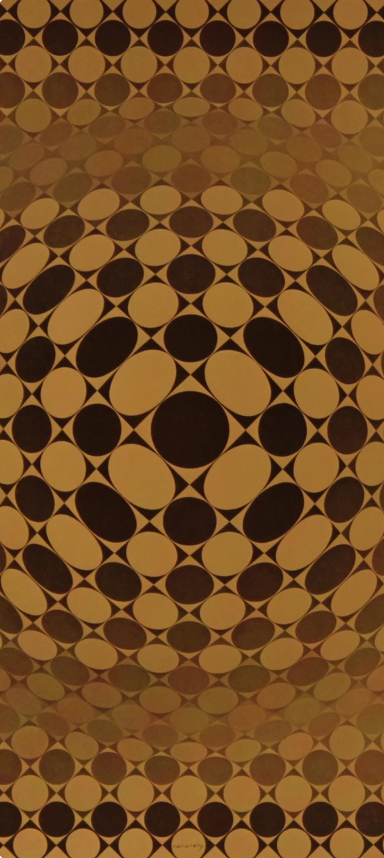 Victor Vasarely, Composition, Vega, Hliogravure
