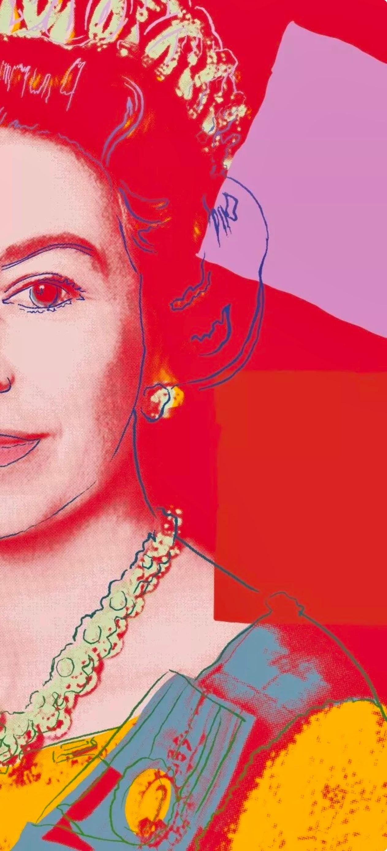 Andy Warhol, Queen Elizabeth Ii, N334, Official, Sunday B. Morning, Silkscreen