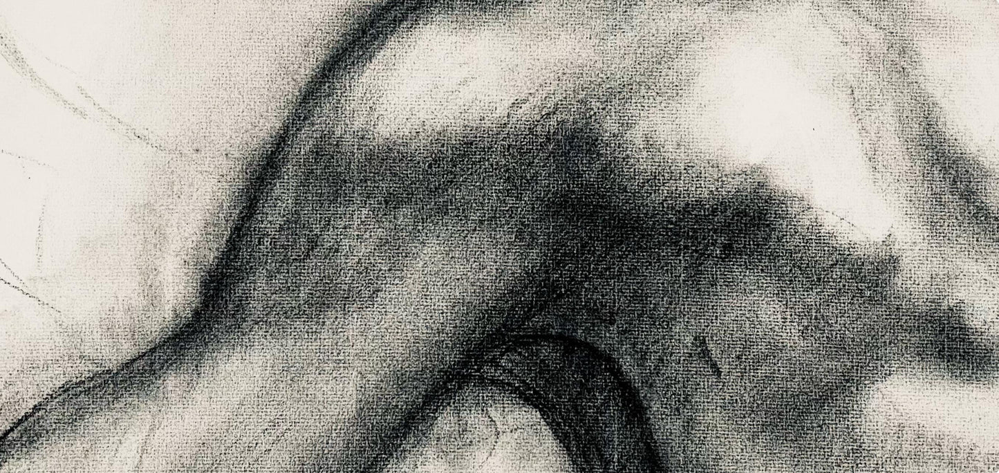 Ian Hornak, Renaissance Male Nude Figure Study, 1963, Original Drawing