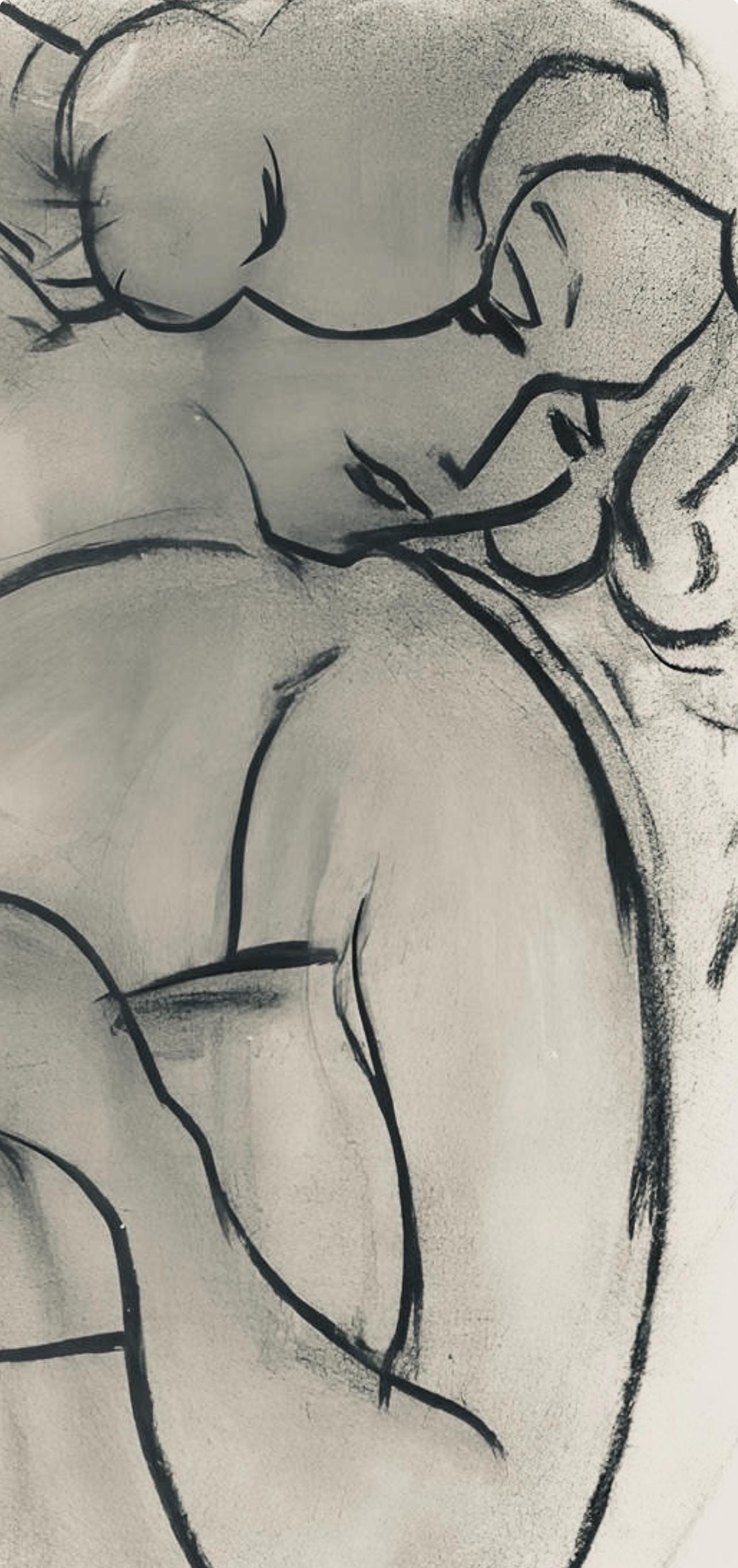 Henri Matisse, Srie B, Var. 1 (Duthuit 9), Henri Matisse, Dessins, Thmes Et Variations, Lithograph