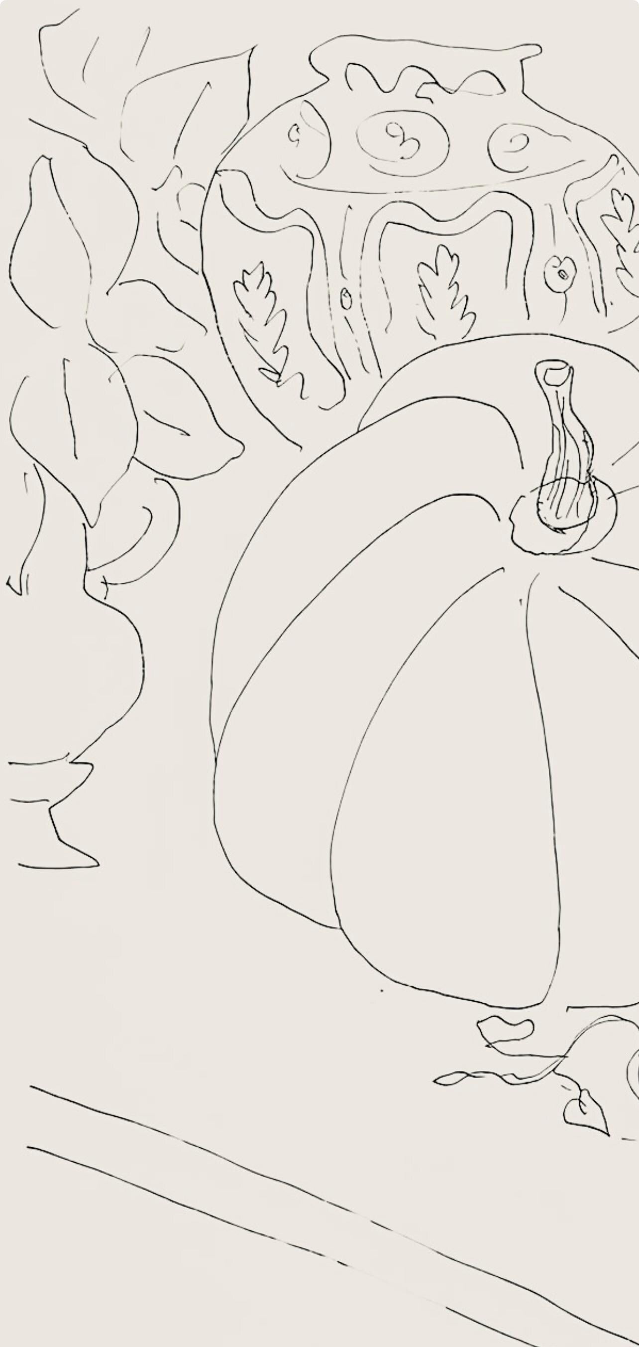 Henri Matisse, Srie G, Var. 5 (Duthuit 9), Henri Matisse, Dessins, Thmes Et Variations, Lithograph