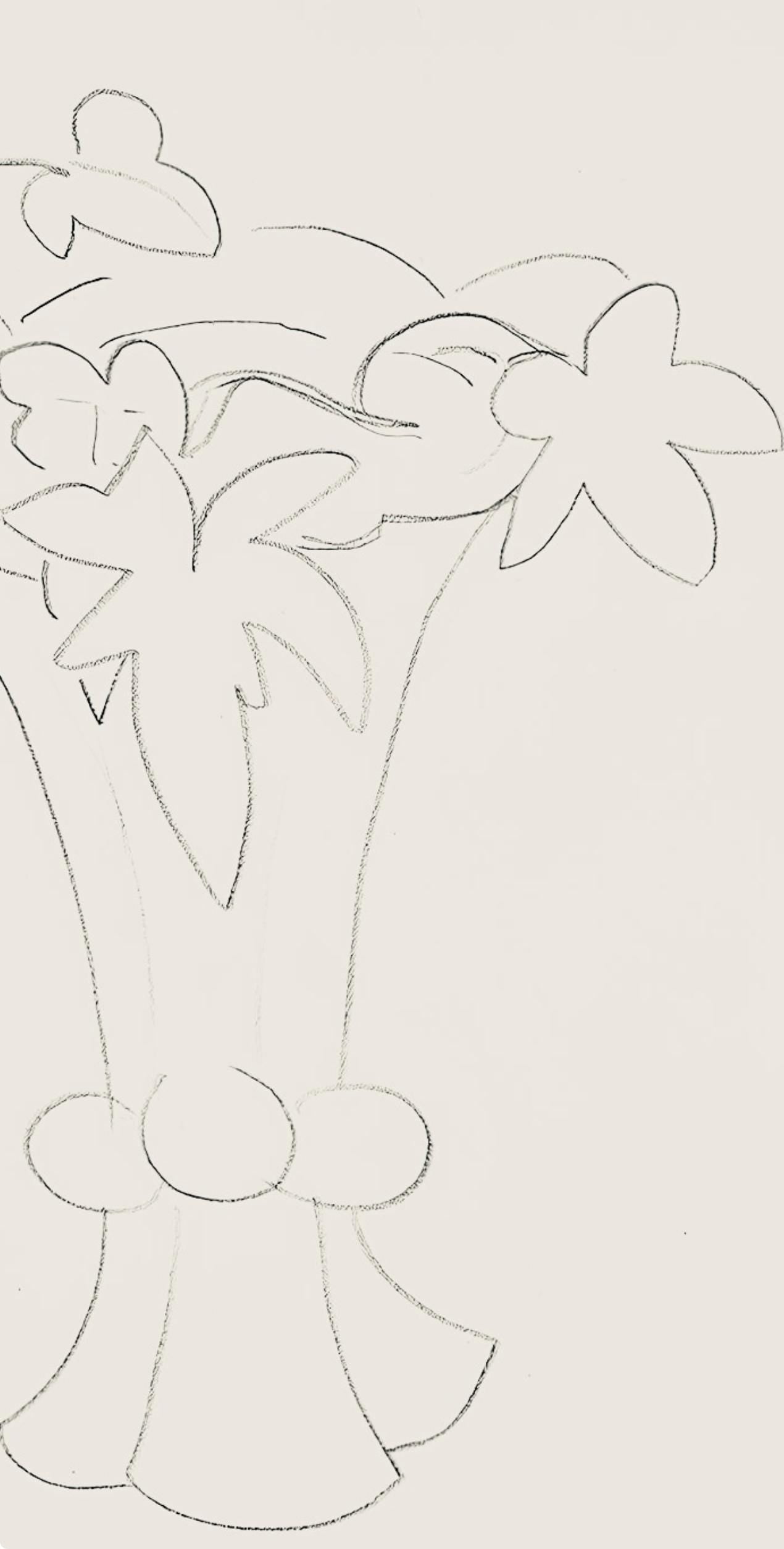 Henri Matisse, Srie H, Var. 4 (Duthuit 9), Henri Matisse, Dessins, Thmes Et Variations, Lithograph