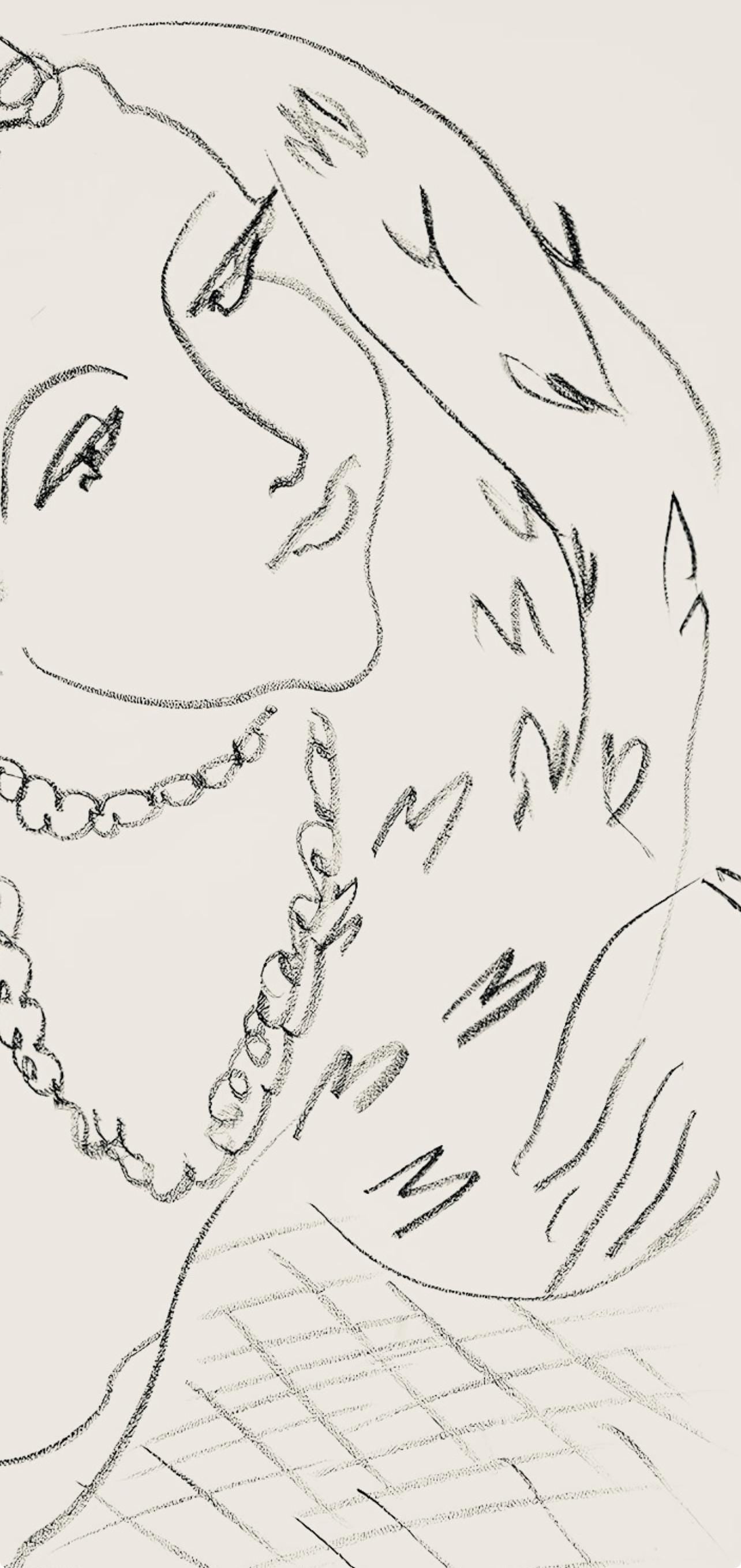 Henri Matisse, Srie L, Var. 16 (Duthuit 9), Henri Matisse, Dessins, Thmes Et Variations, Lithograph