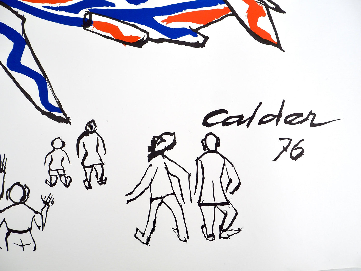 Alexander Calder, Composition, Braniff International Airways Flying Colors Collection, Lithograph