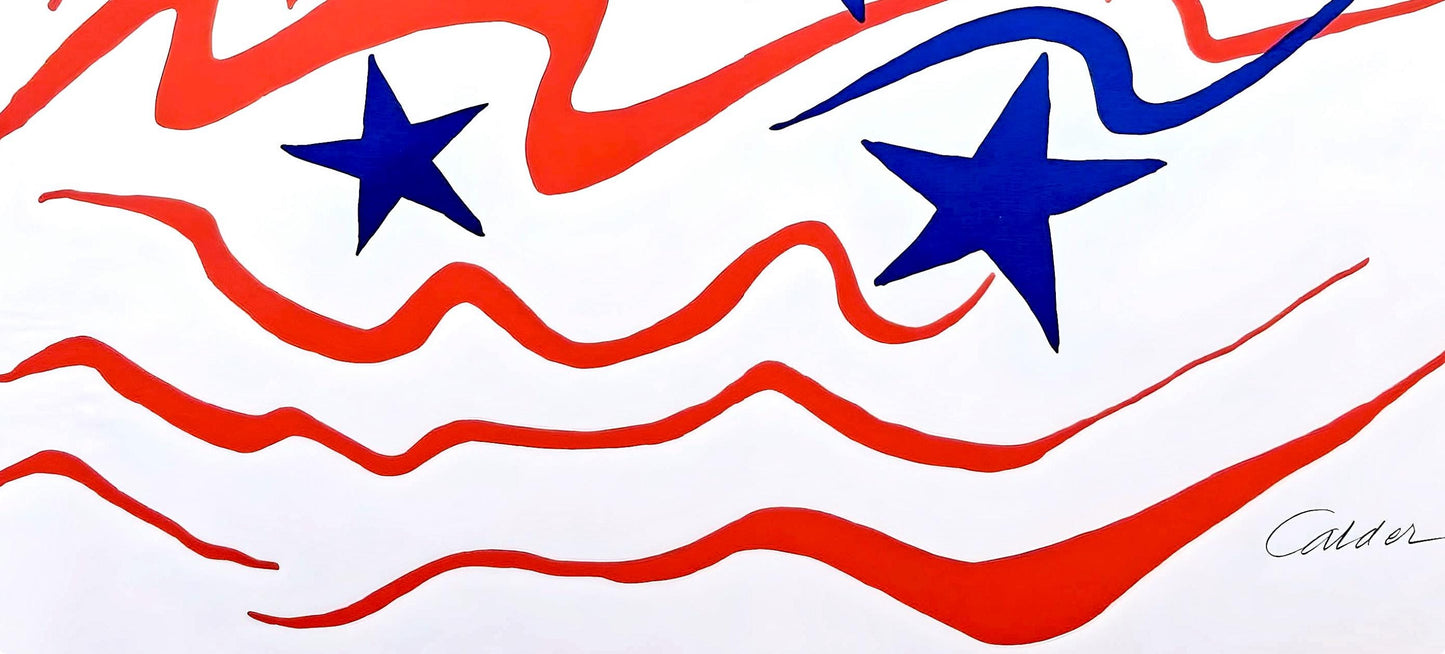Alexander Calder, Stars And Stripes, Braniff International Airways Flying Colors Collection,