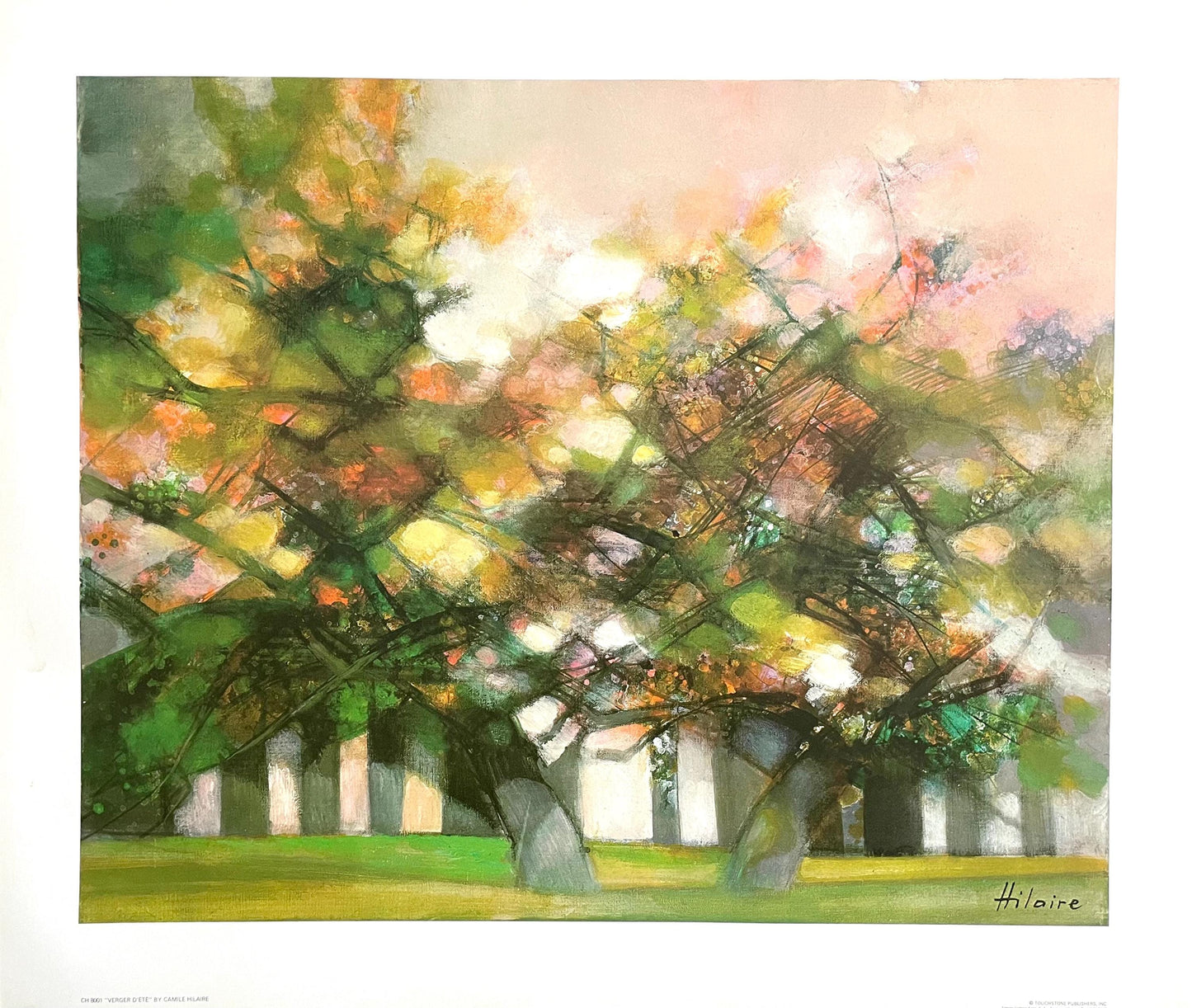 Camille Hilaire, Verger D'T, Original Edition Offset Lithograph