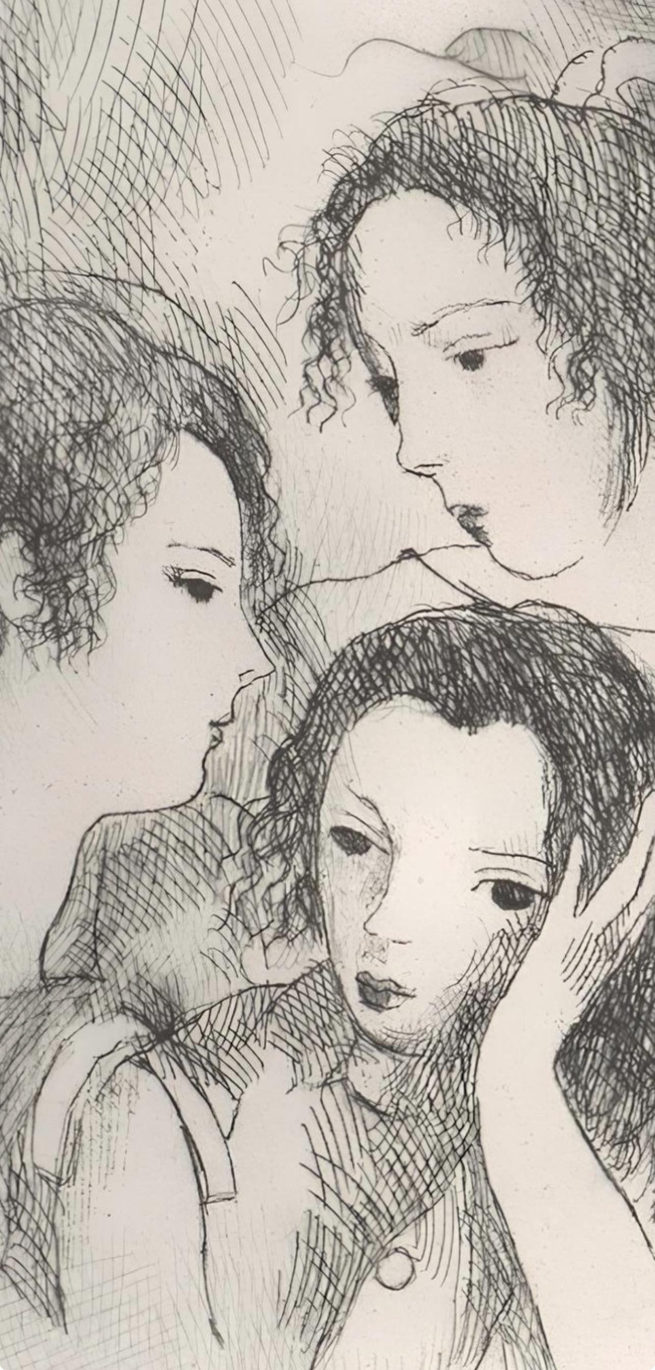 Marie Laurencin, Composition, Antars, Etching