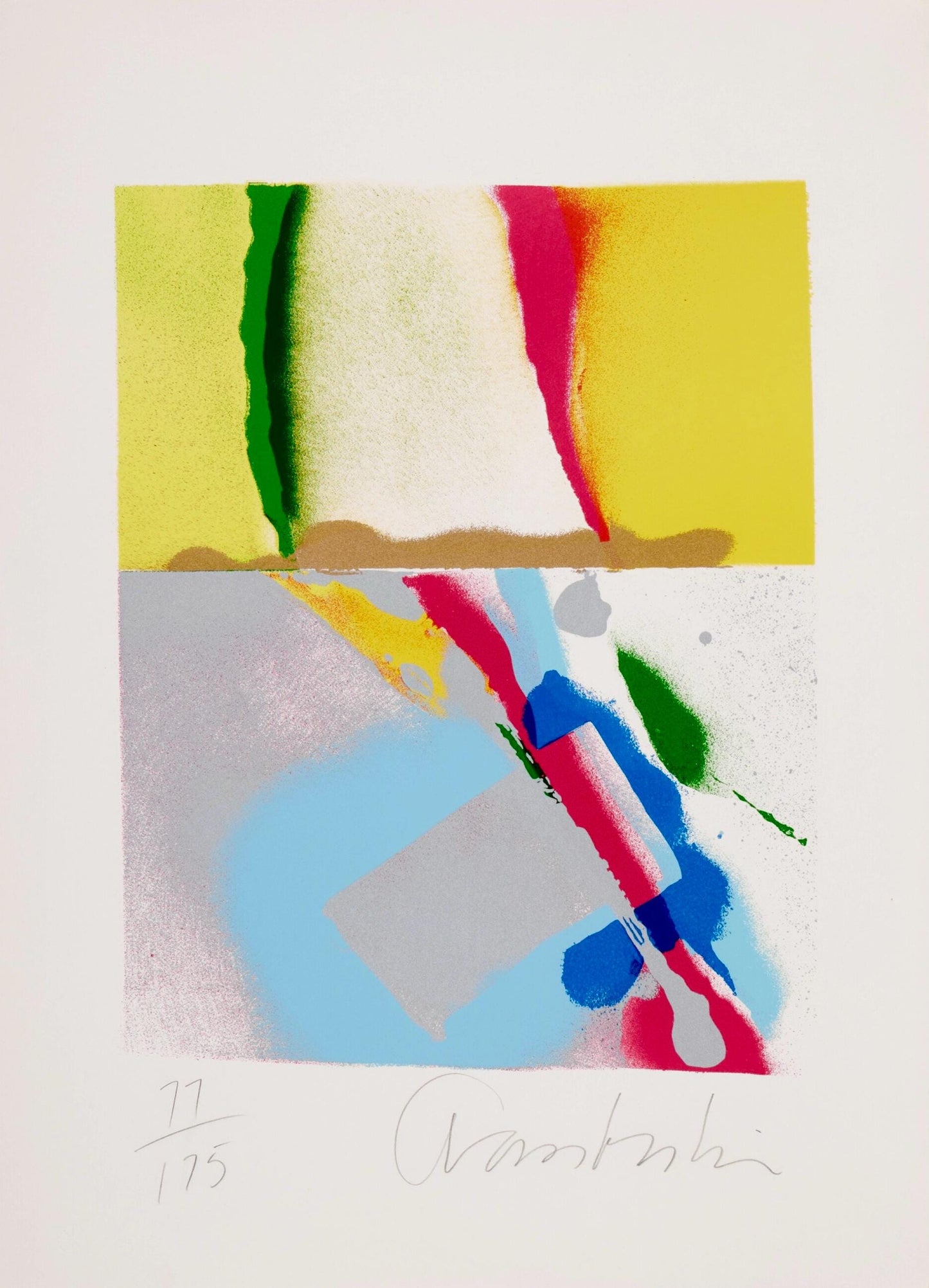 John Chamberlain, Flashback Iii, Lithograph