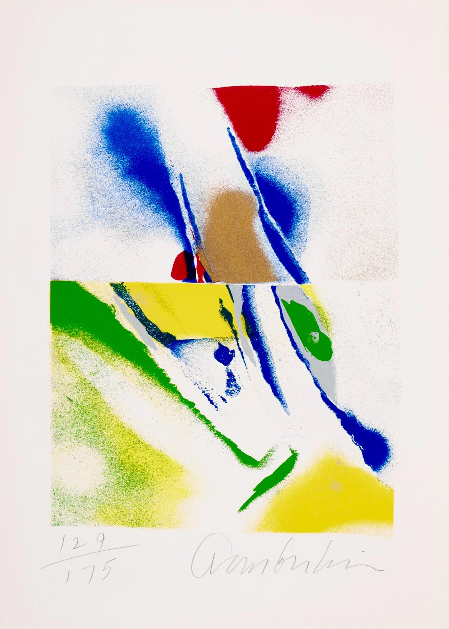John Chamberlain, Flashback Iv, Lithograph