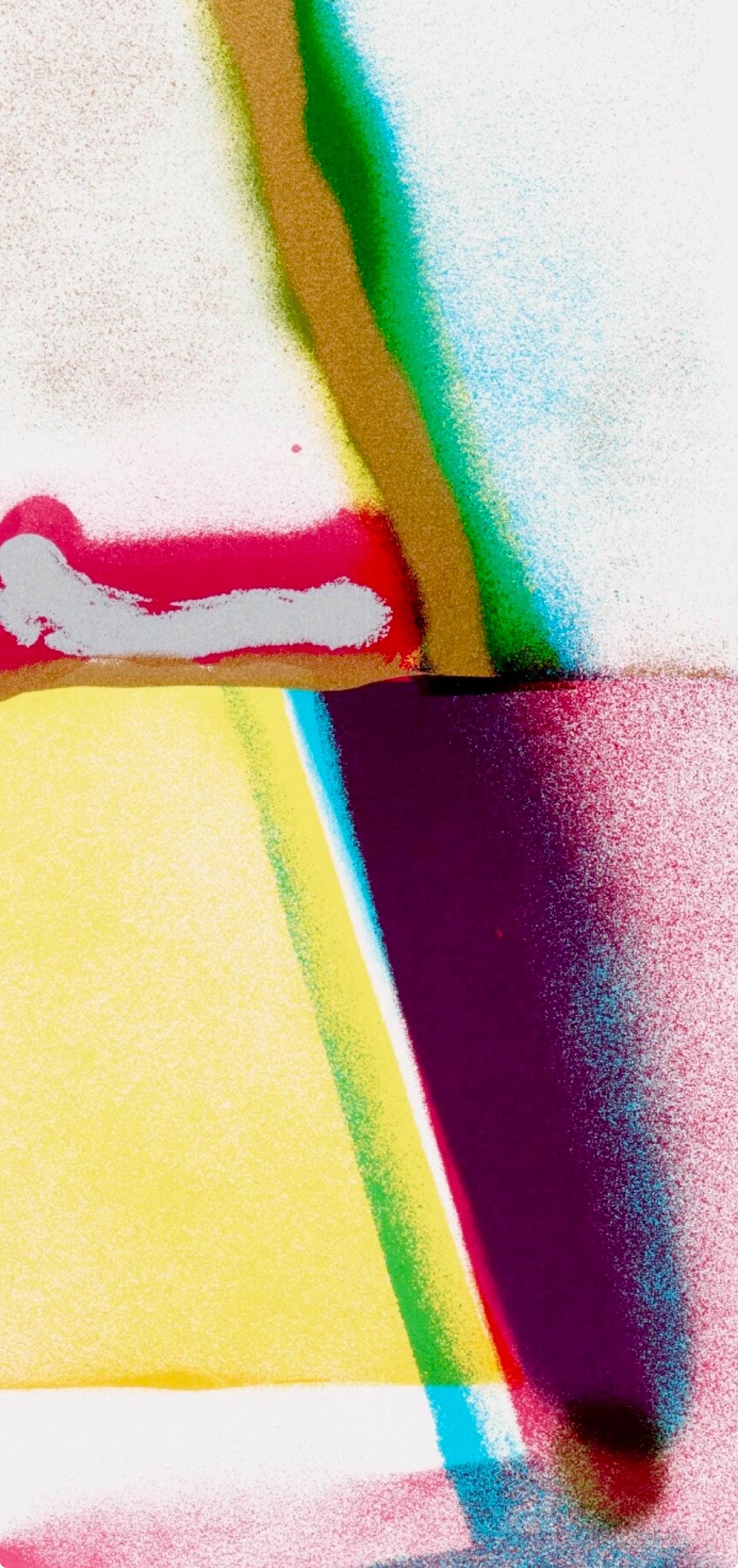 John Chamberlain, Flashback V, Lithograph