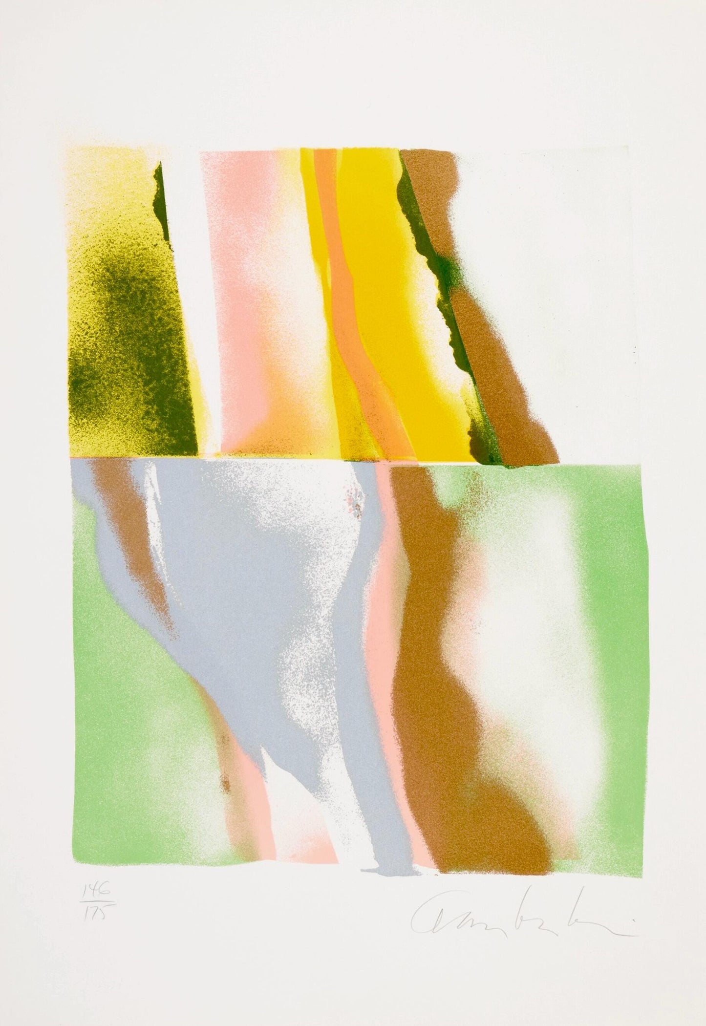 John Chamberlain, Flashback Vi, Lithograph
