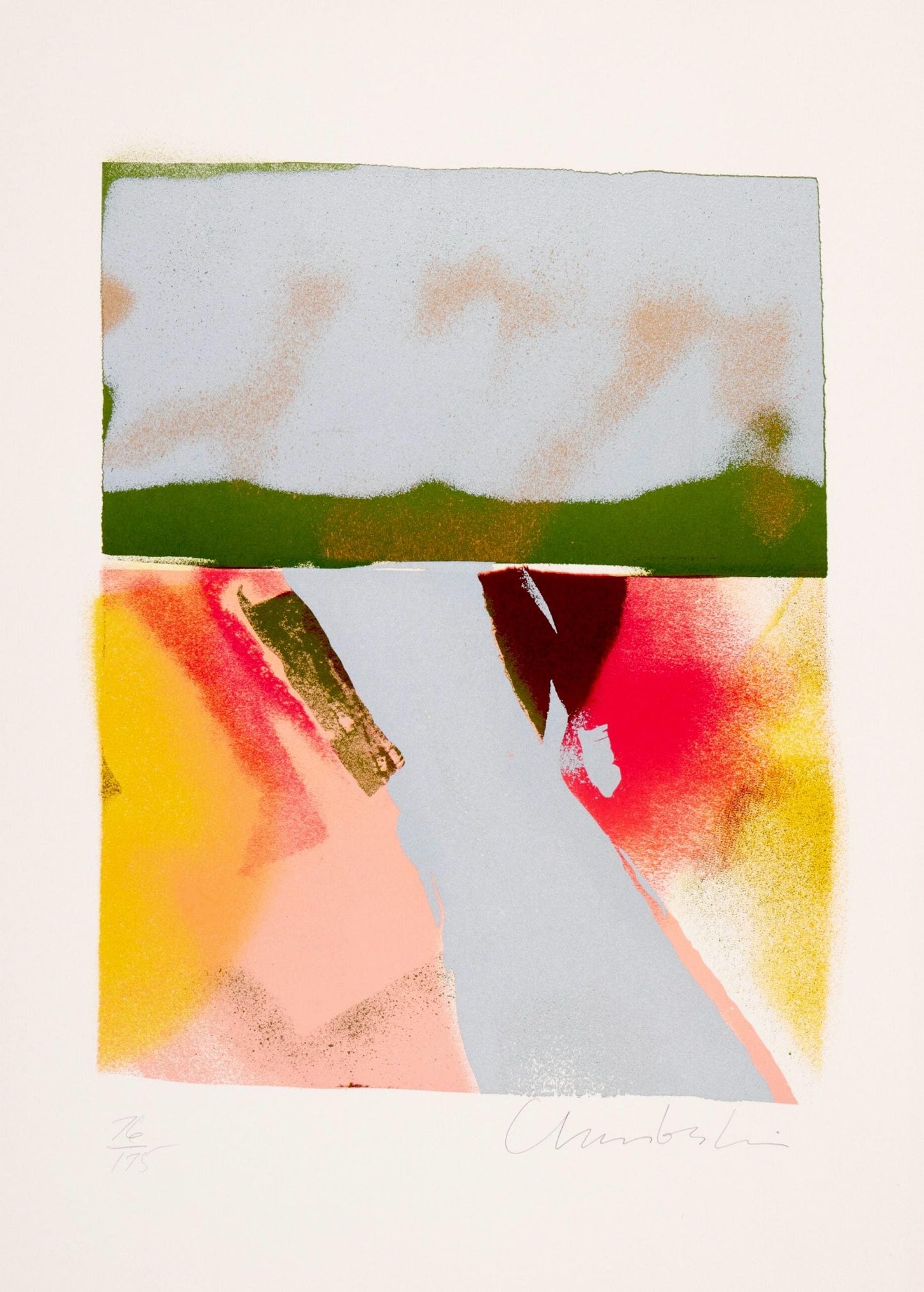 John Chamberlain, Flashback Vii, Lithograph