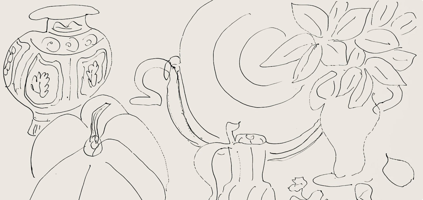 Henri Matisse, Srie G, Var. 6 (Duthuit 9), Henri Matisse, Dessins, Thmes Et Variations, Lithograph