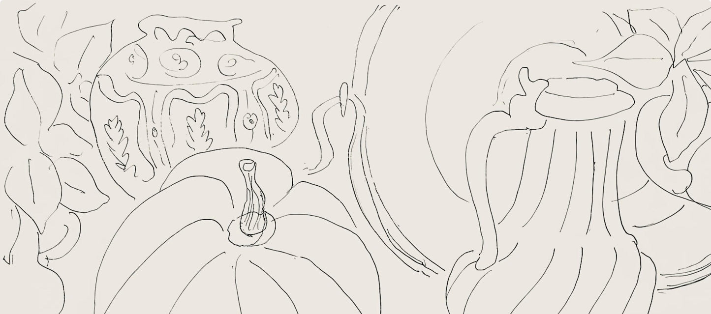 Henri Matisse, Srie G, Var. 5 (Duthuit 9), Henri Matisse, Dessins, Thmes Et Variations, Lithograph