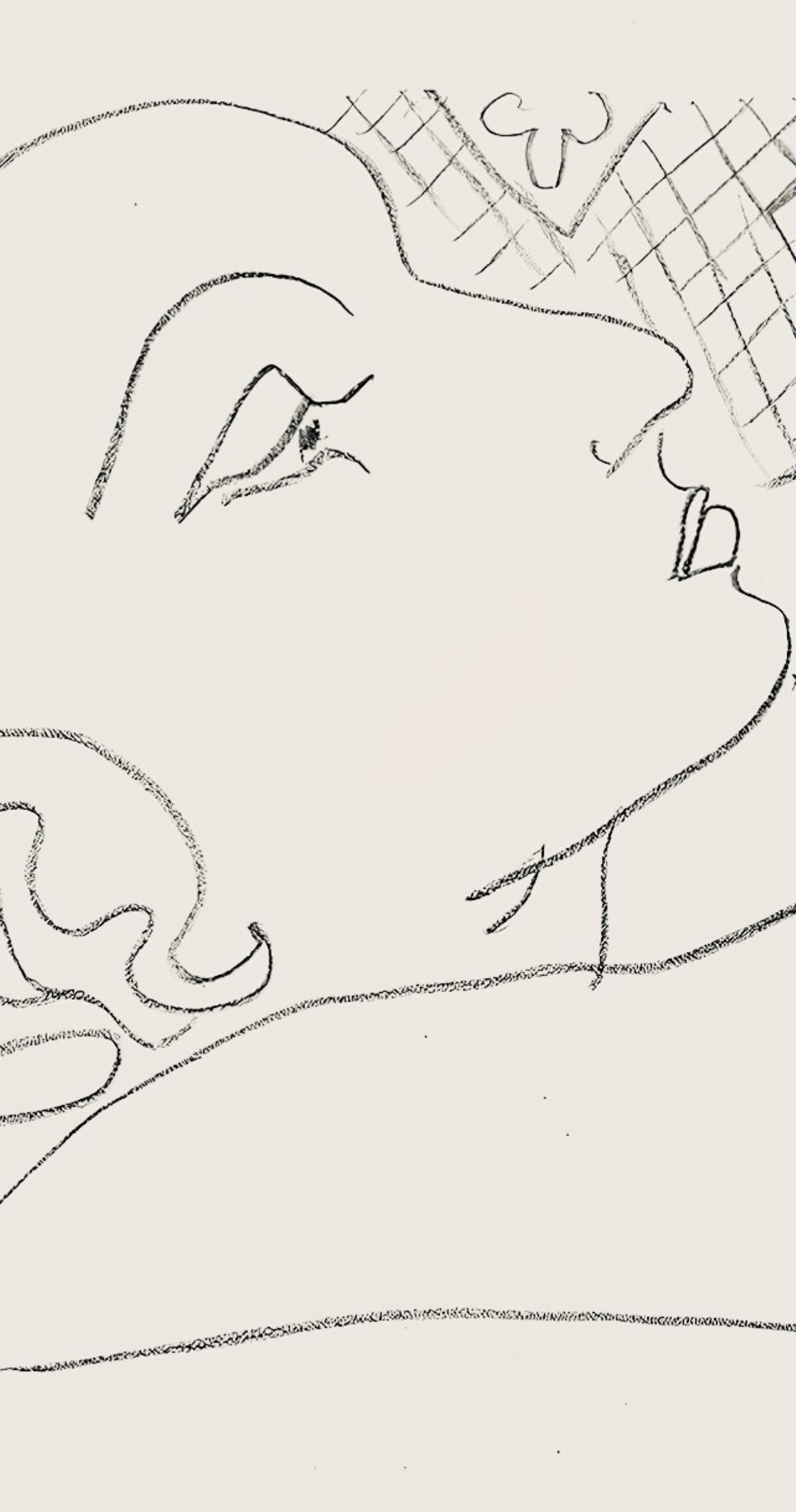 Henri Matisse, Srie Z, Var. 2 (Duthuit 9), Henri Matisse, Dessins, Thmes Et Variations, Lithograph