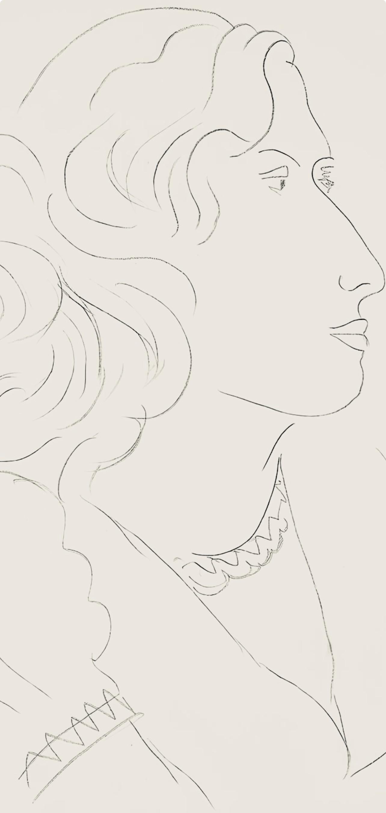 Henri Matisse, Srie O, Var. 4 (Duthuit 9), Henri Matisse, Dessins, Thmes Et Variations, Lithograph