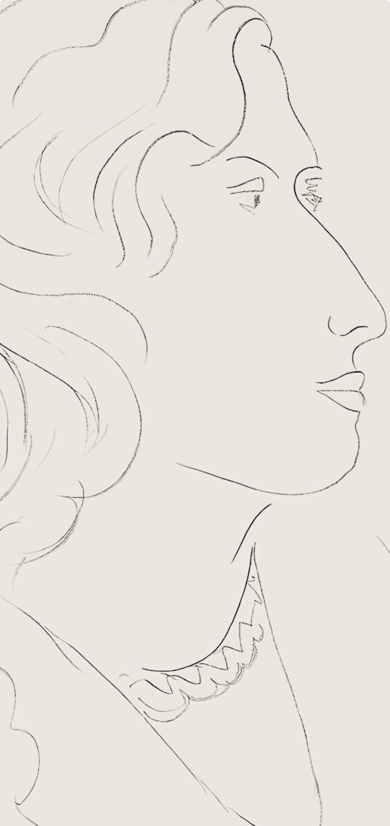Henri Matisse, Srie O, Var. 4 (Duthuit 9), Henri Matisse, Dessins, Thmes Et Variations, Lithograph