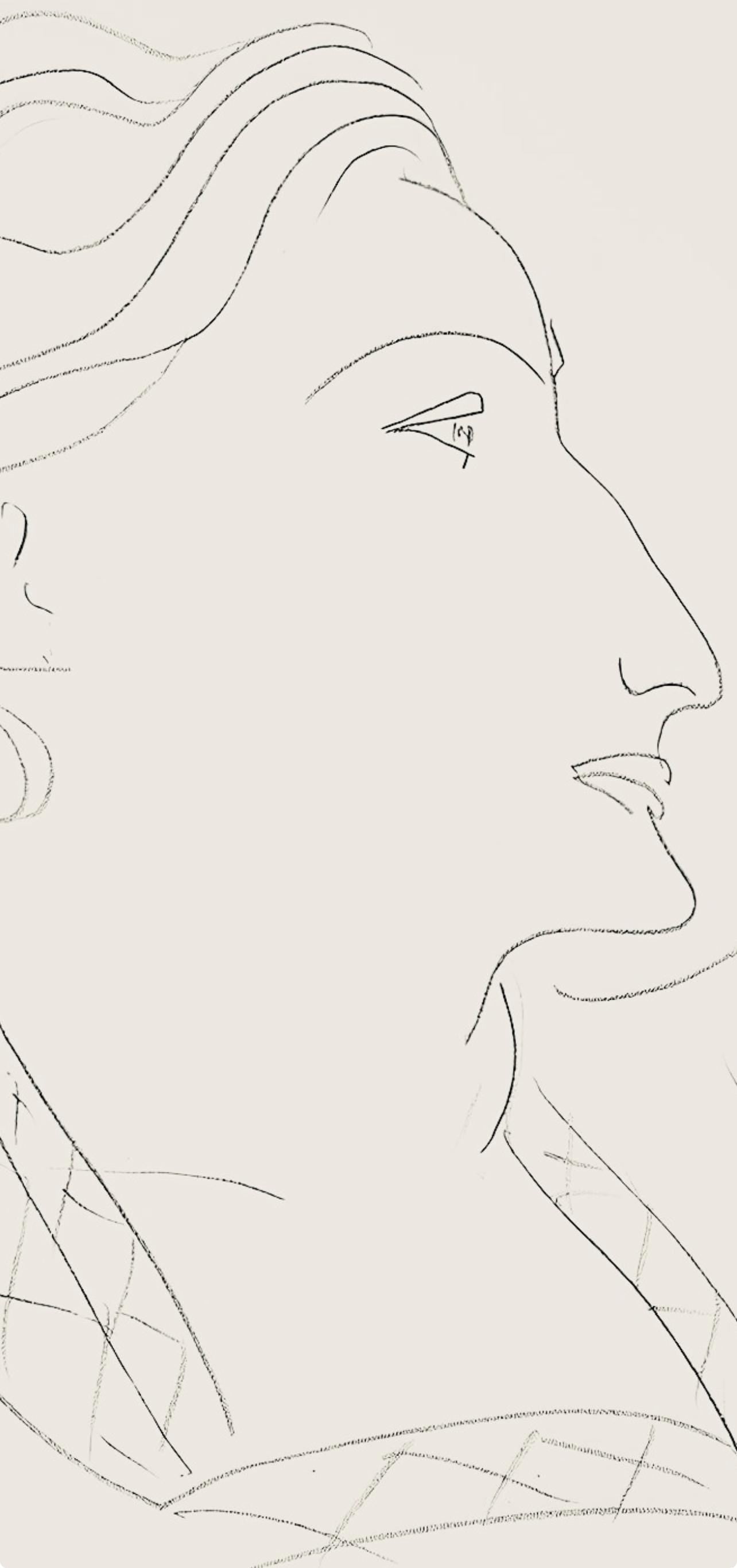 Henri Matisse, Srie O, Var. 16 (Duthuit 9), Henri Matisse, Dessins, Thmes Et Variations, Lithograph