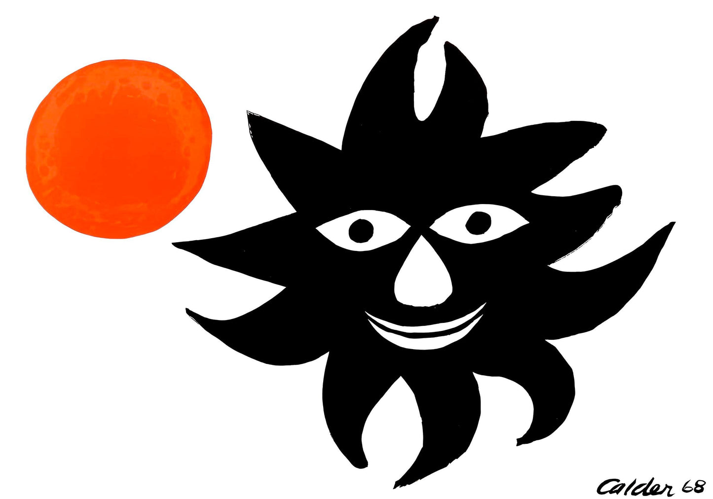 Alexander Calder, Smiling Sun, The Collector'S Guild Ltd., Lithograph
