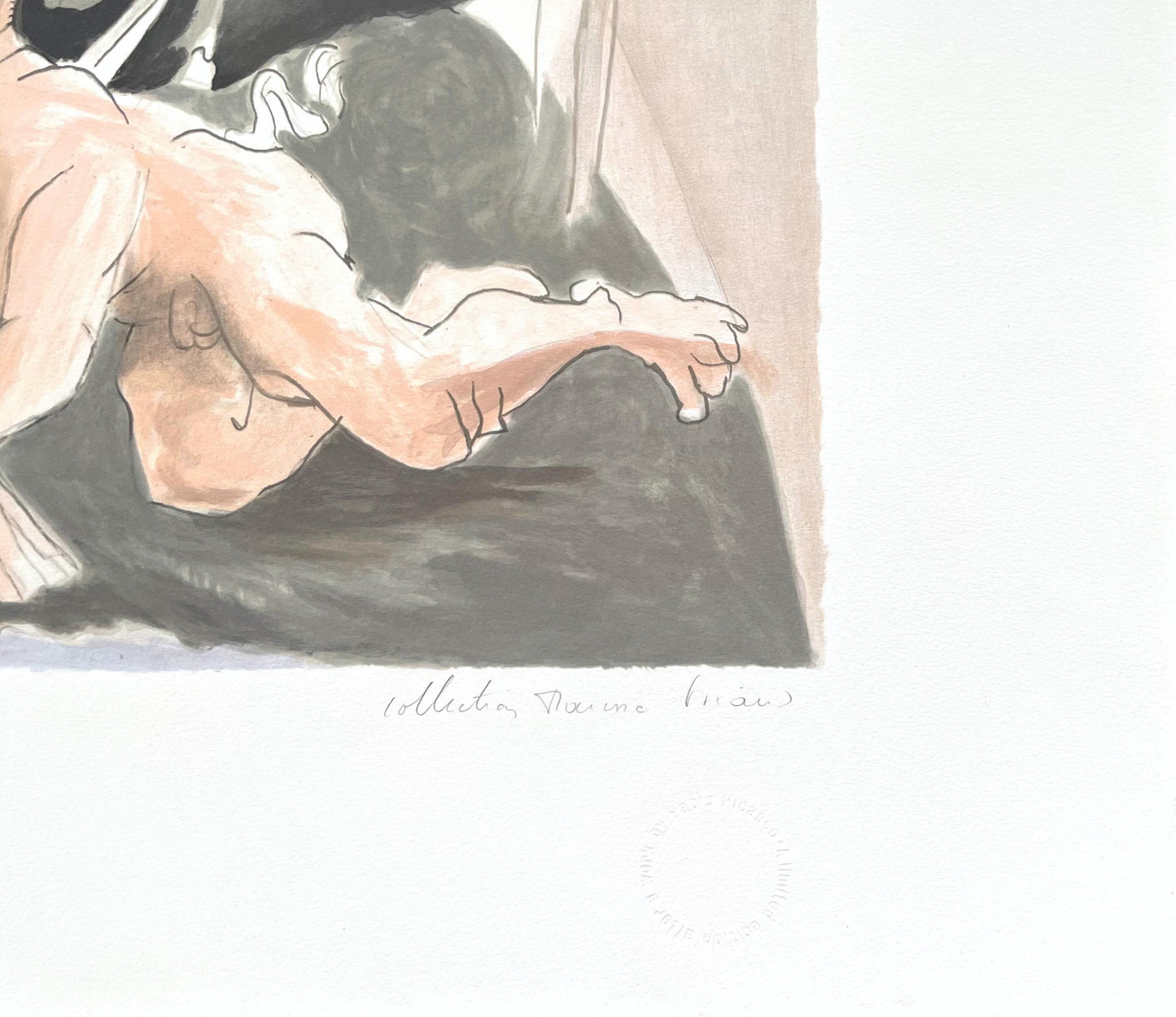 Pablo Picasso, Composition Avec Minotaur, Marina Picasso Collection, Official Lithograph