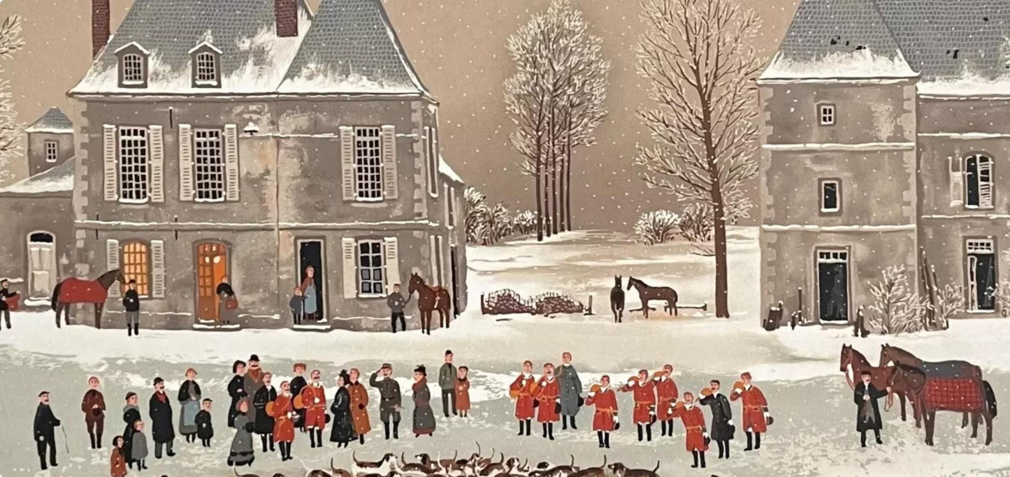 Michel Delacroix, Les Honneurs, Lithograph