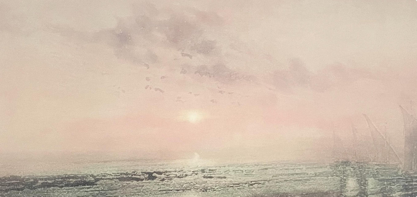 Kaiko Moti, Retour Du Jour, Original Edition Offset Lithograph