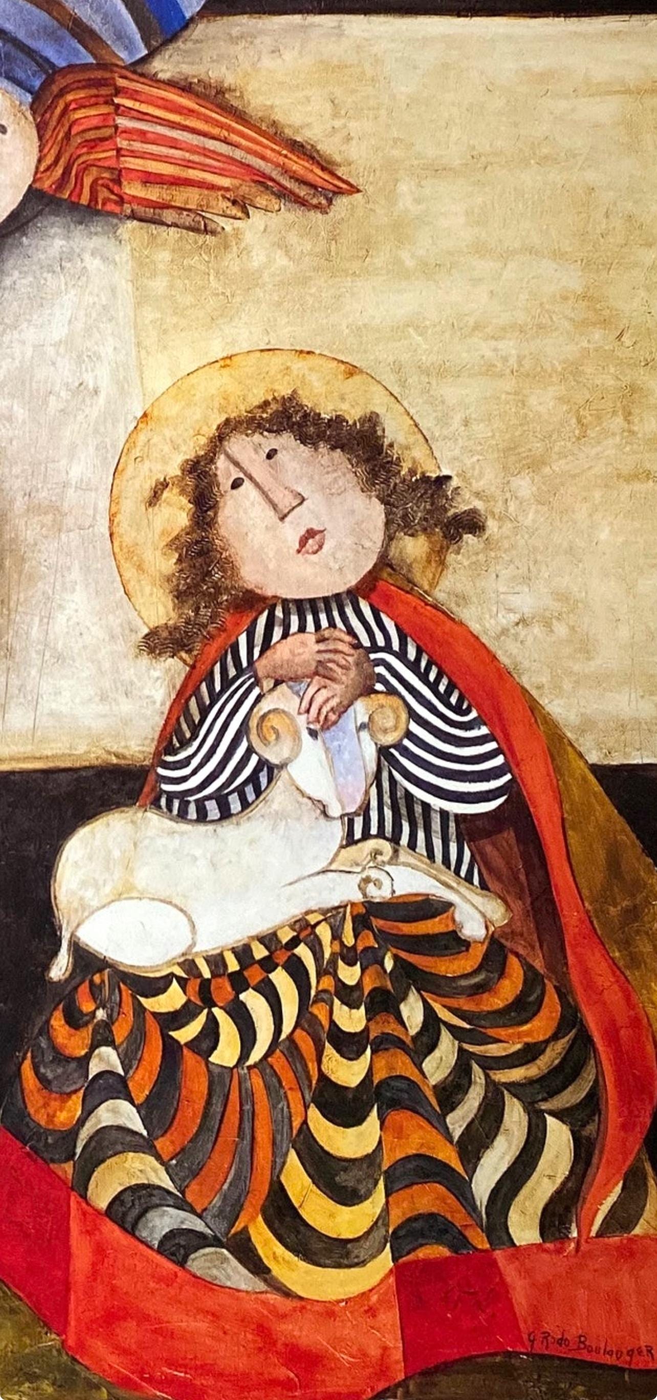 Graciela Rodo Boulanger, L'Annonciation, Original Edition Offset Lithograph