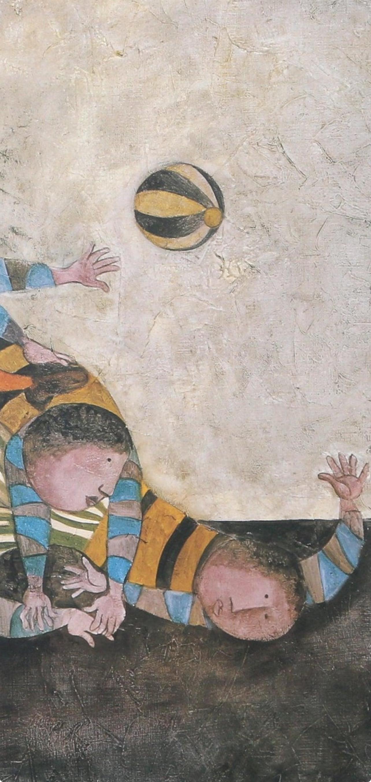 Graciela Rodo Boulanger, The Team, Original Edition Offset Lithograph