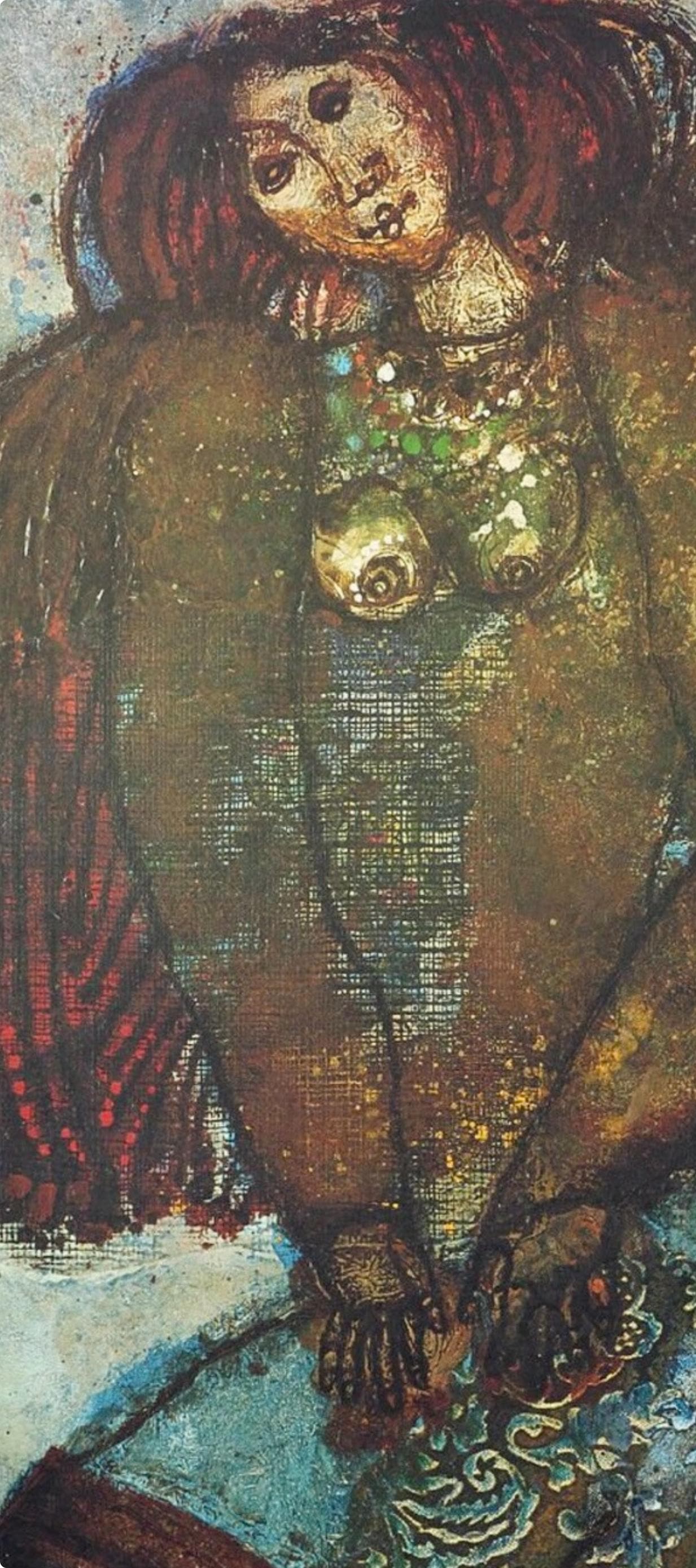 Tho Tobiasse, Ram'S Horn, Original Edition Offset Lithograph
