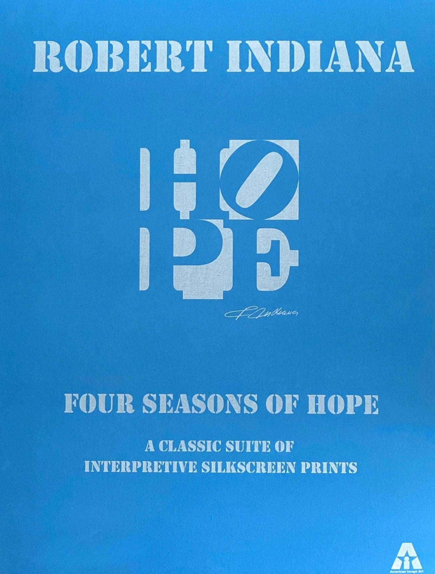 Robert Indiana, Spring, Hope, Four Seasons Of Hope, Silkscreen