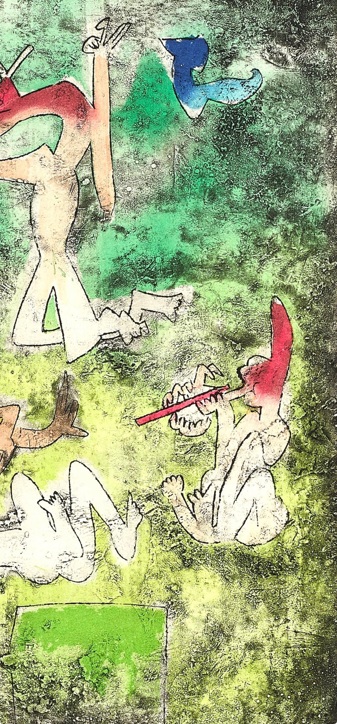 Roberto Matta, Composition (Sabatier 393), Centre Noeuds, Etching
