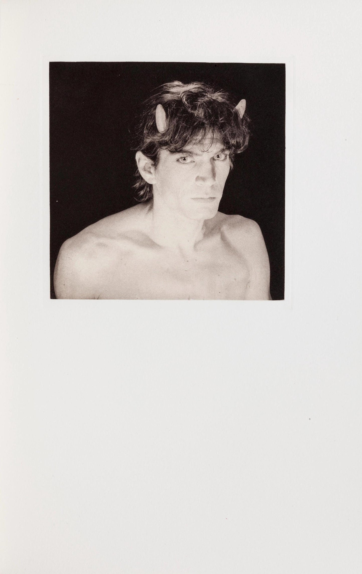 Robert Mapplethorpe, Self-Portrait, A Season In Hell, Photogravure