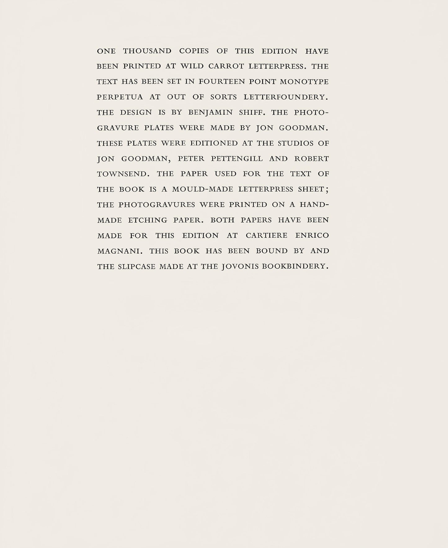 Robert Mapplethorpe, Vibert'S Back, A Season In Hell, Photogravure