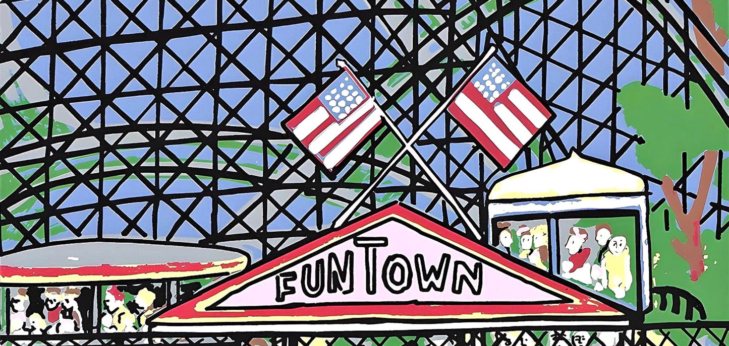 Faith Ringgold, For Whites Only, Letter From Birmingham City Jail, Silkscreen