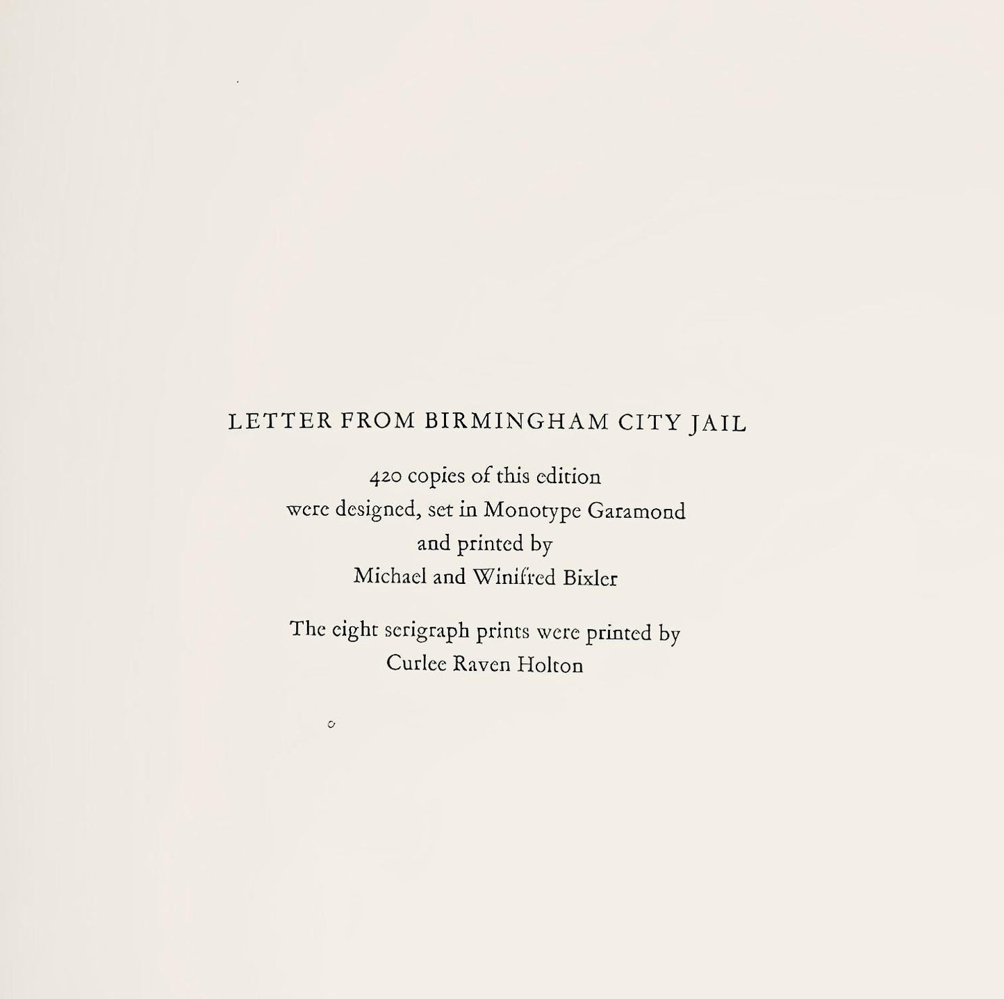 Faith Ringgold, Brown Versus Board Of Education, Letter From Birmingham City Jail, Silkscreen