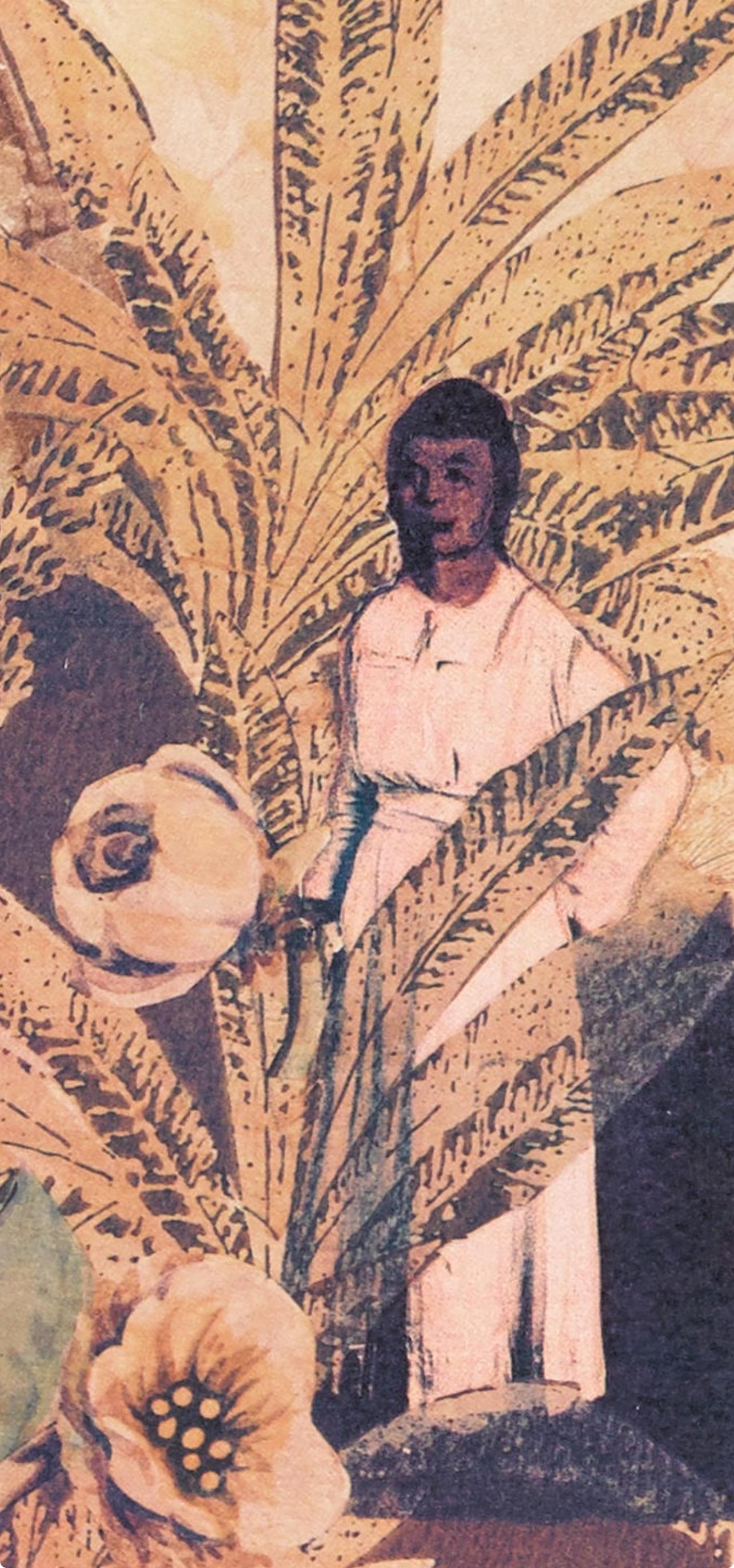 Betye Saar, Magnolia Flower, Bookmarks In The Pages Of Life, Silkscreen