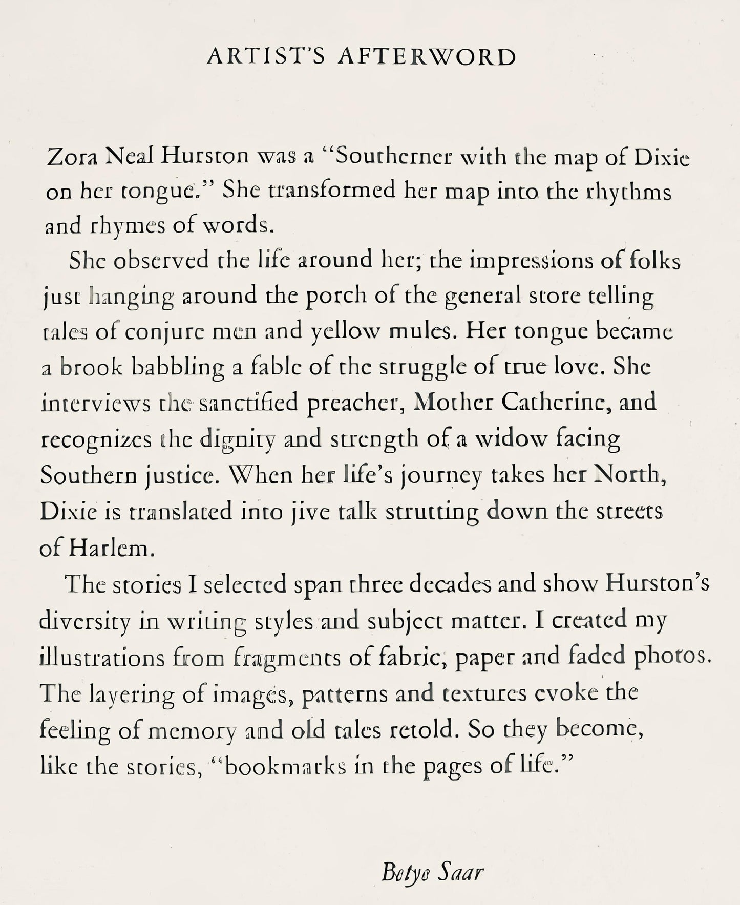 Betye Saar, Magnolia Flower, Bookmarks In The Pages Of Life, Silkscreen