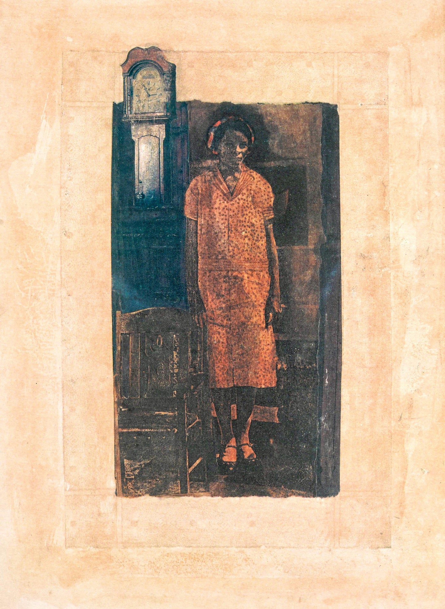 Betye Saar, The Conscience Of The Court, Bookmarks In The Pages Of Life, Silkscreen