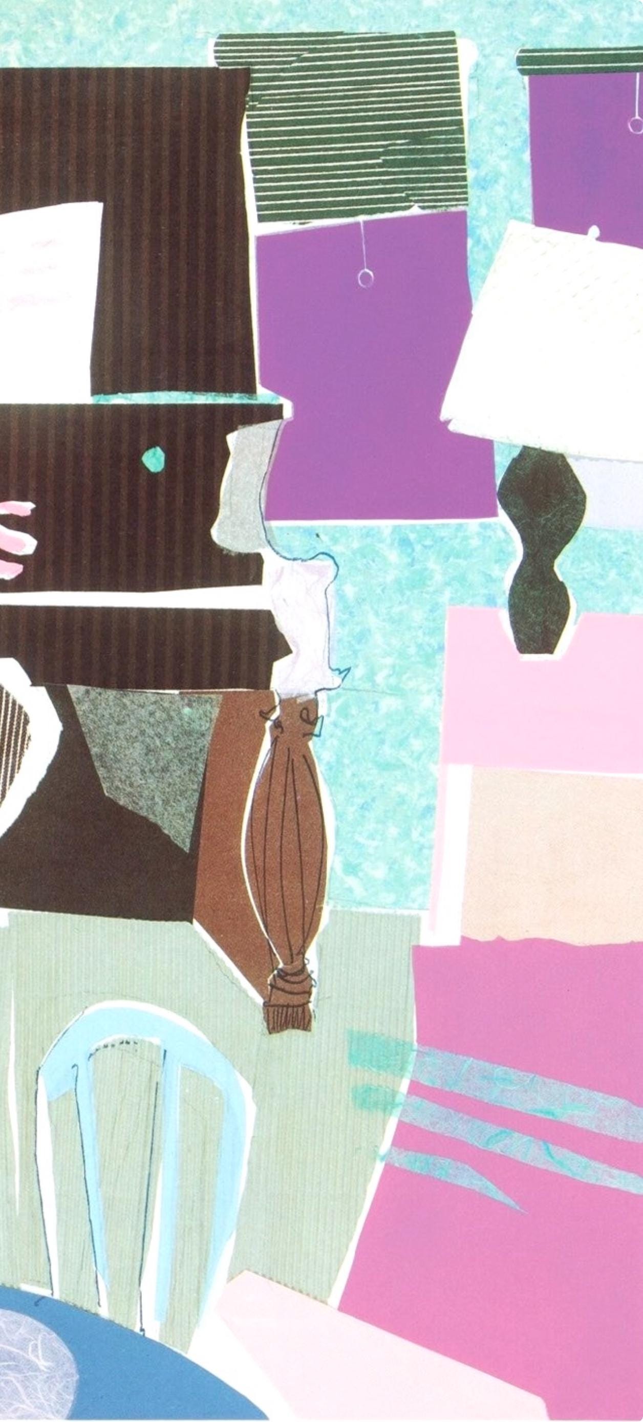 Phoebe Beasley, The Weary Blues, Sunrise Is Coming After While, Silkscreen