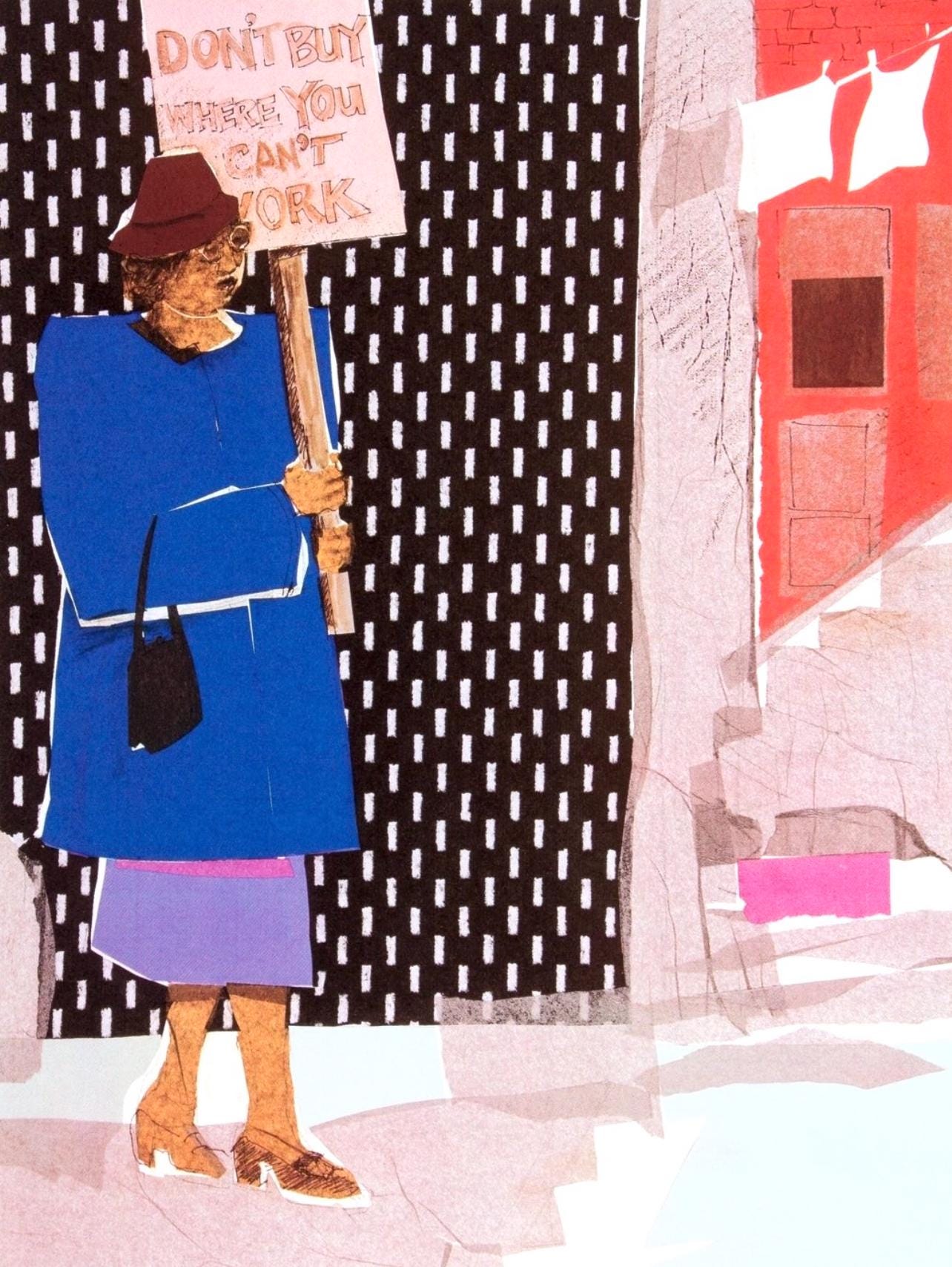 Phoebe Beasley, Mother To Son, Sunrise Is Coming After While, Silkscreen