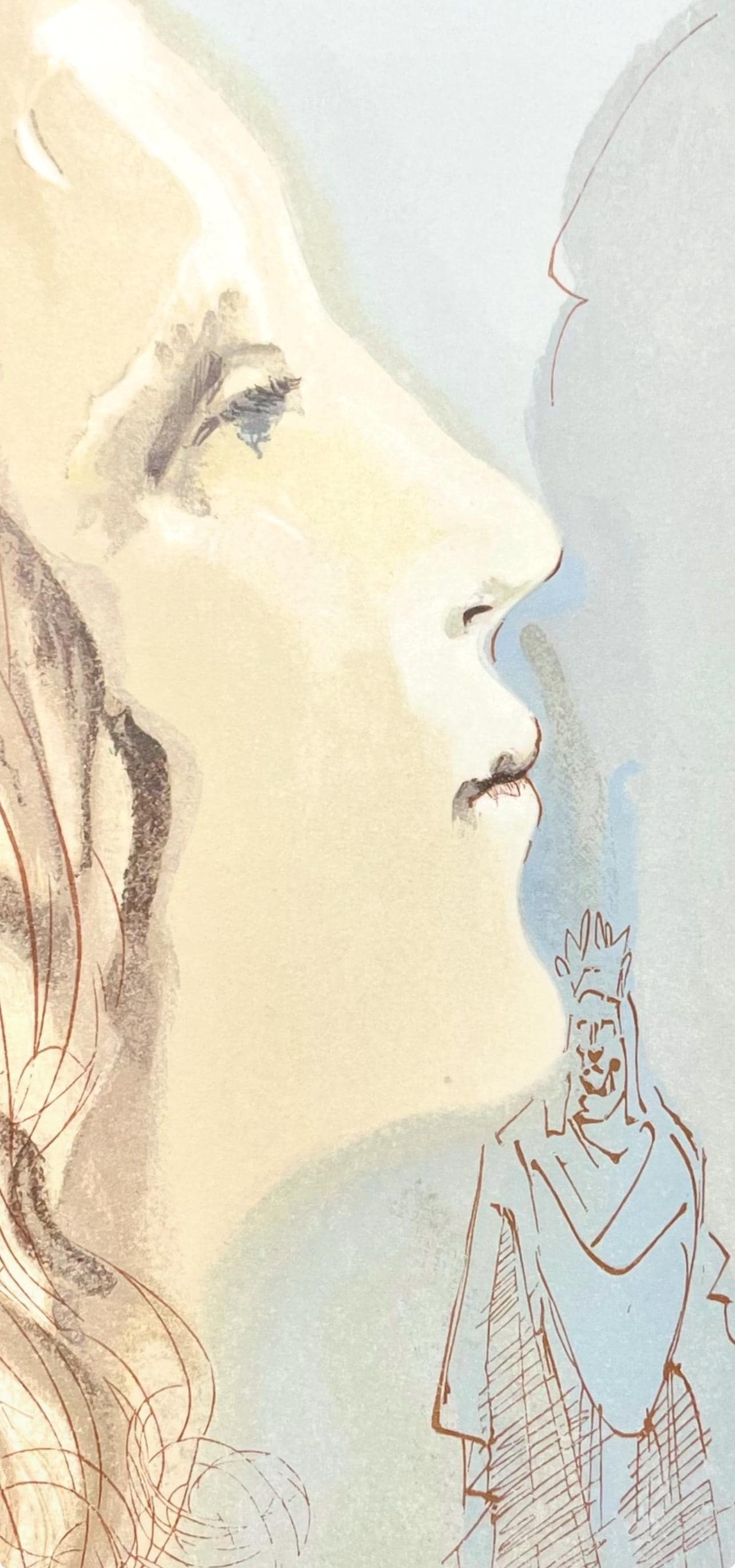 Salvador Dali, Paradies Viii (Field 189-200; Michler/Lpsinger 1039-1138), Die Gttliche Komdie,