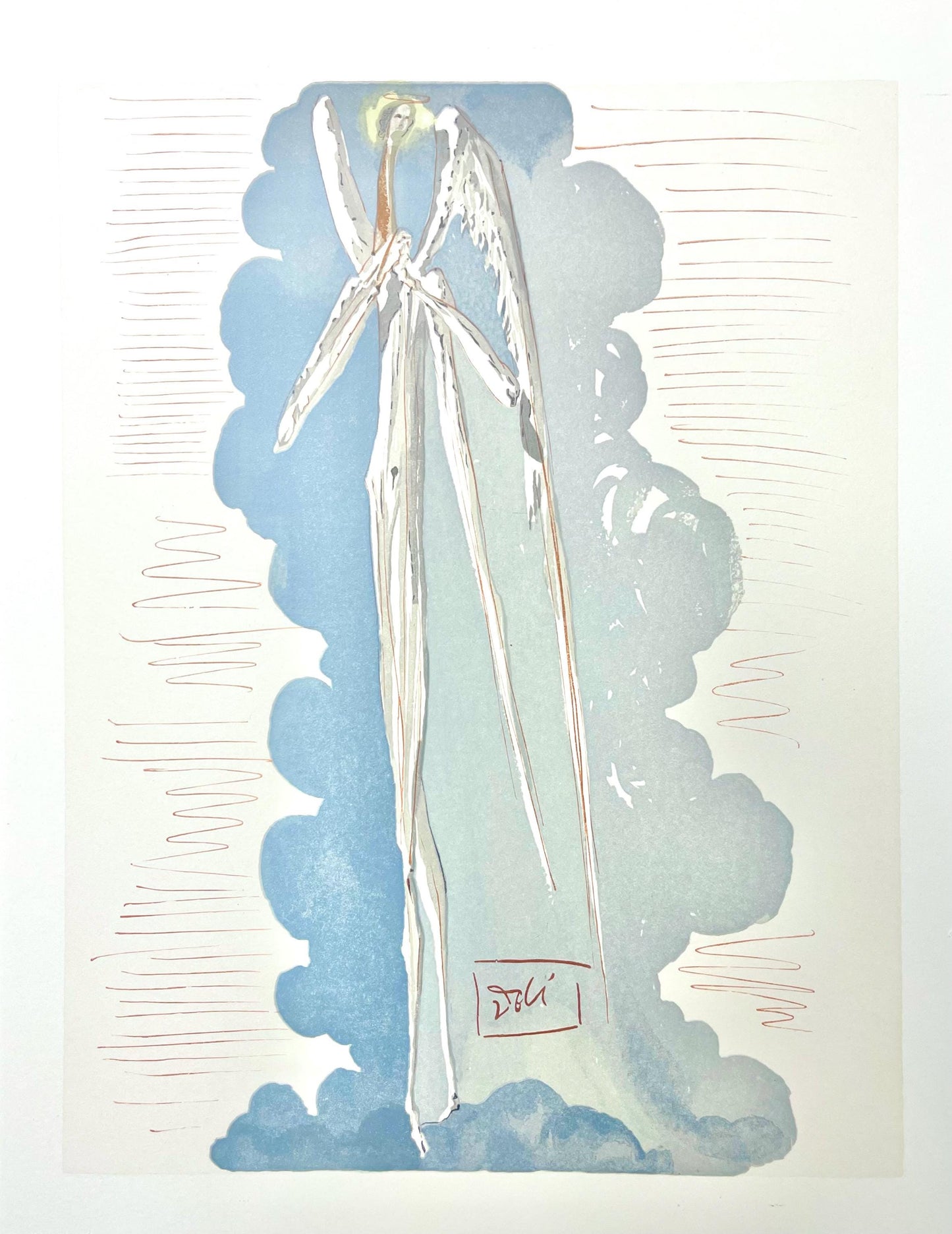 Salvador Dali, Paradies Xxiii (Field 189-200; Michler/Lpsinger 1039-1138), Die Gttliche Komdie,
