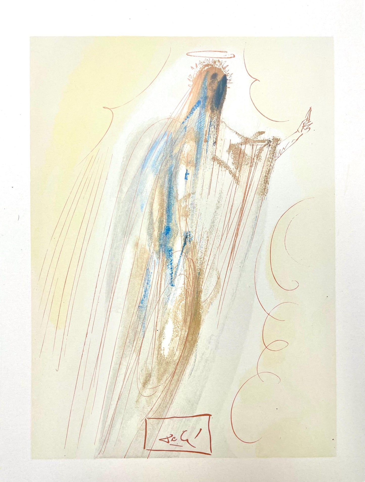 Salvador Dali, Paradies Xxx (Field 189-200; Michler/Lpsinger 1039-1138), Die Gttliche Komdie,