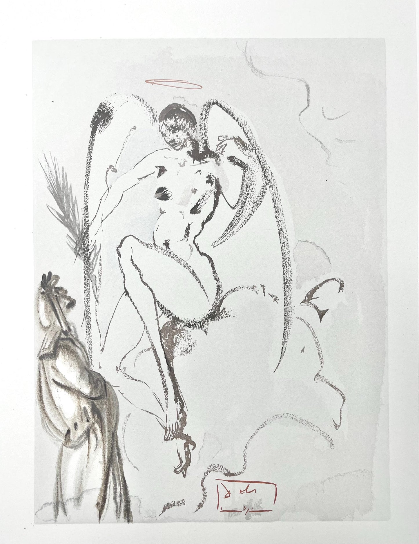 Salvador Dali, Paradies Xxxii (Field 189-200; Michler/Lpsinger 1039-1138), Die Gttliche Komdie,