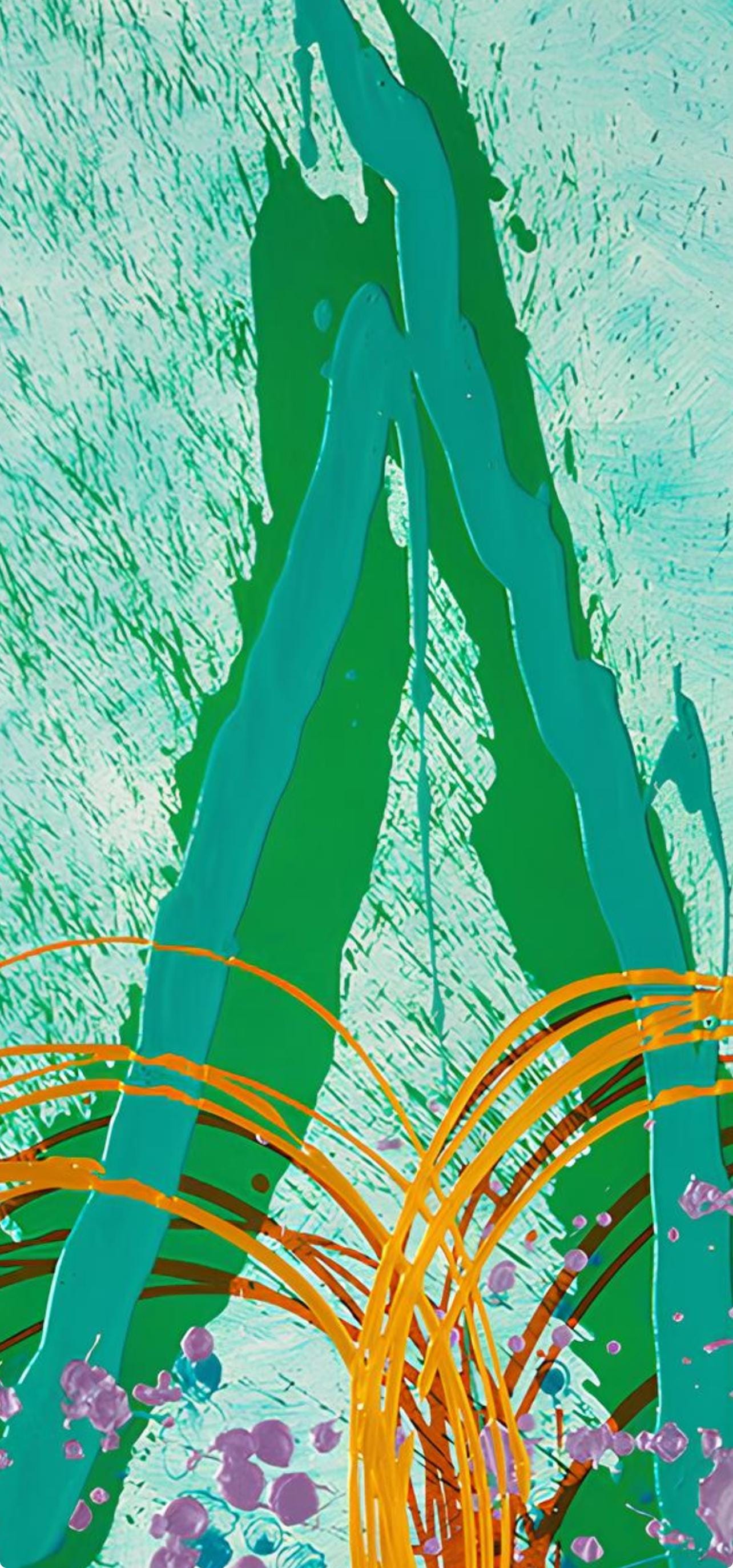 Dale Chihuly, Composition, Float Series, Mixed Media Lithograph