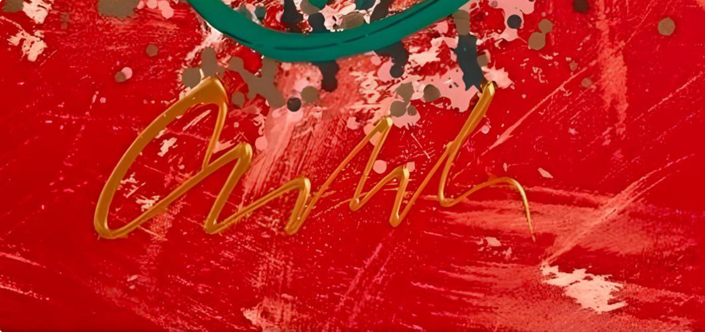 Dale Chihuly, Composition, Baskets Series, Mixed Media Lithograph